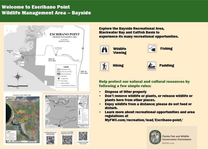 Escribano Point WMA Bayside Campground - CLOSED