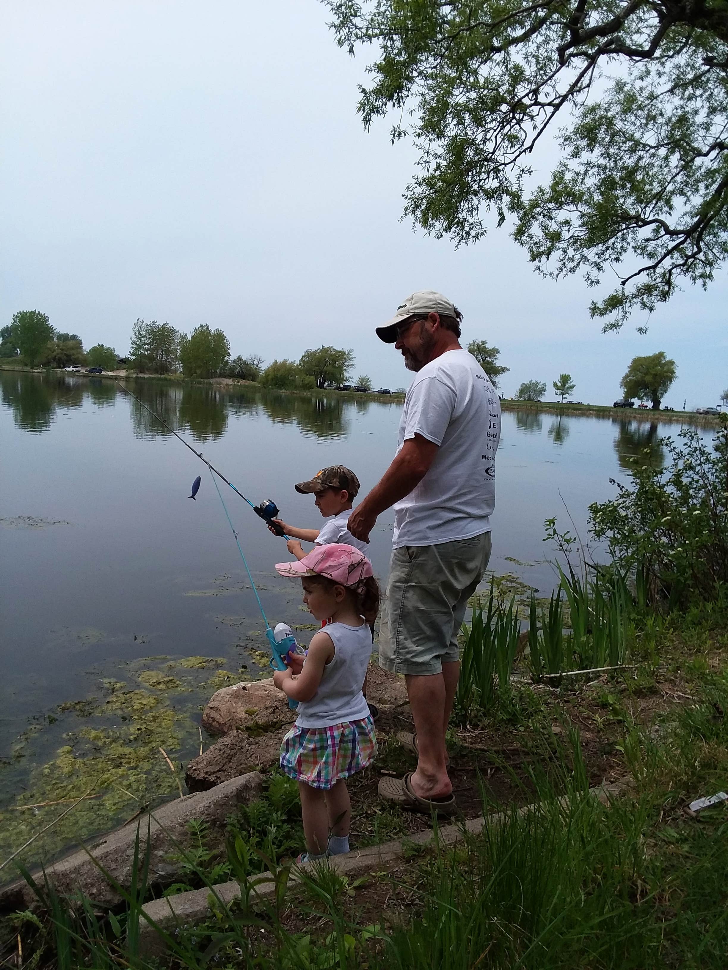 Camper submitted image from Pond Shore Cabin Area — Fair Haven Beach State Park - 3