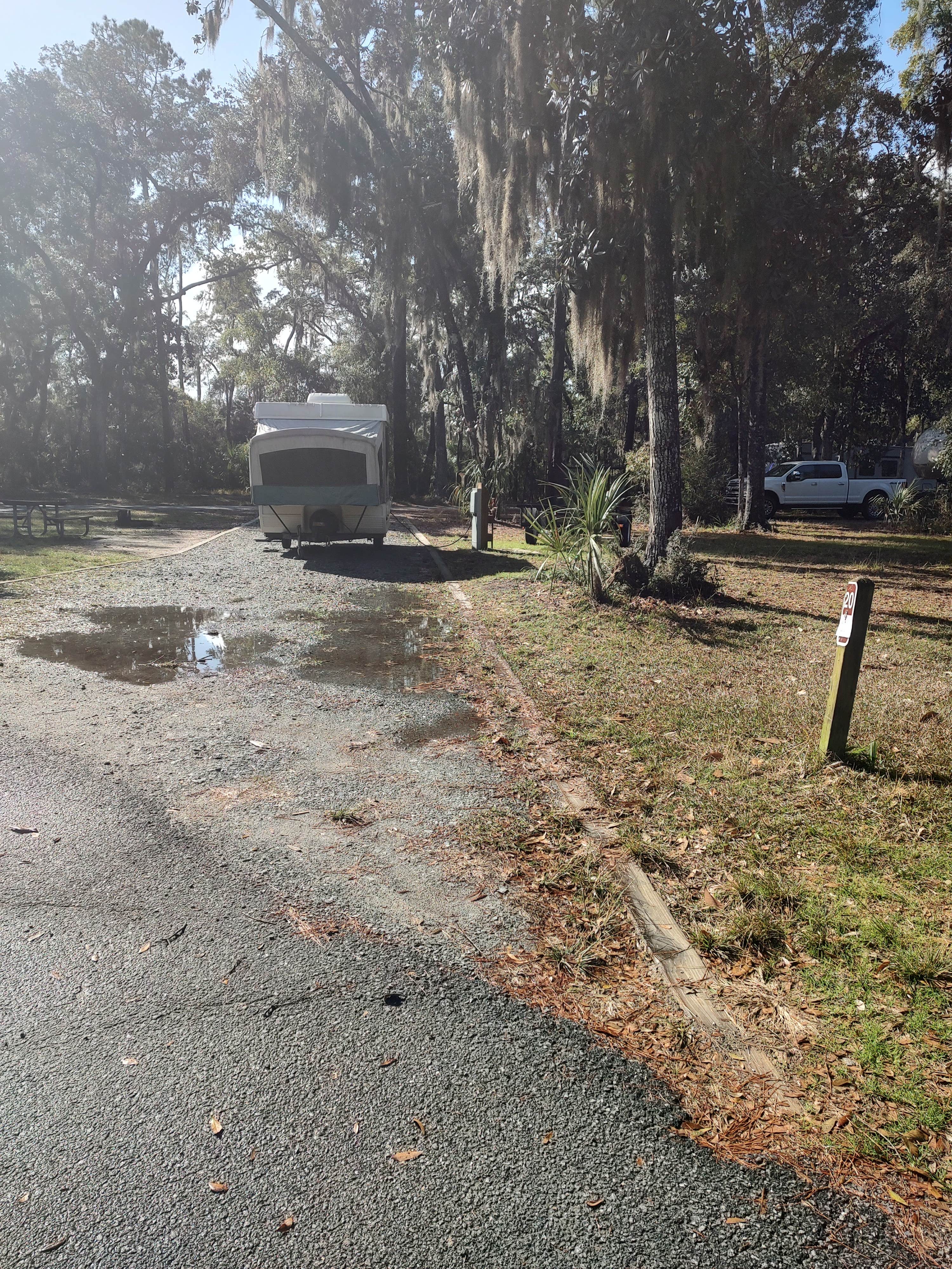 Rachel G.'s photo of rv camping at Fort McAllister State Park Campground near Hinesville, GA