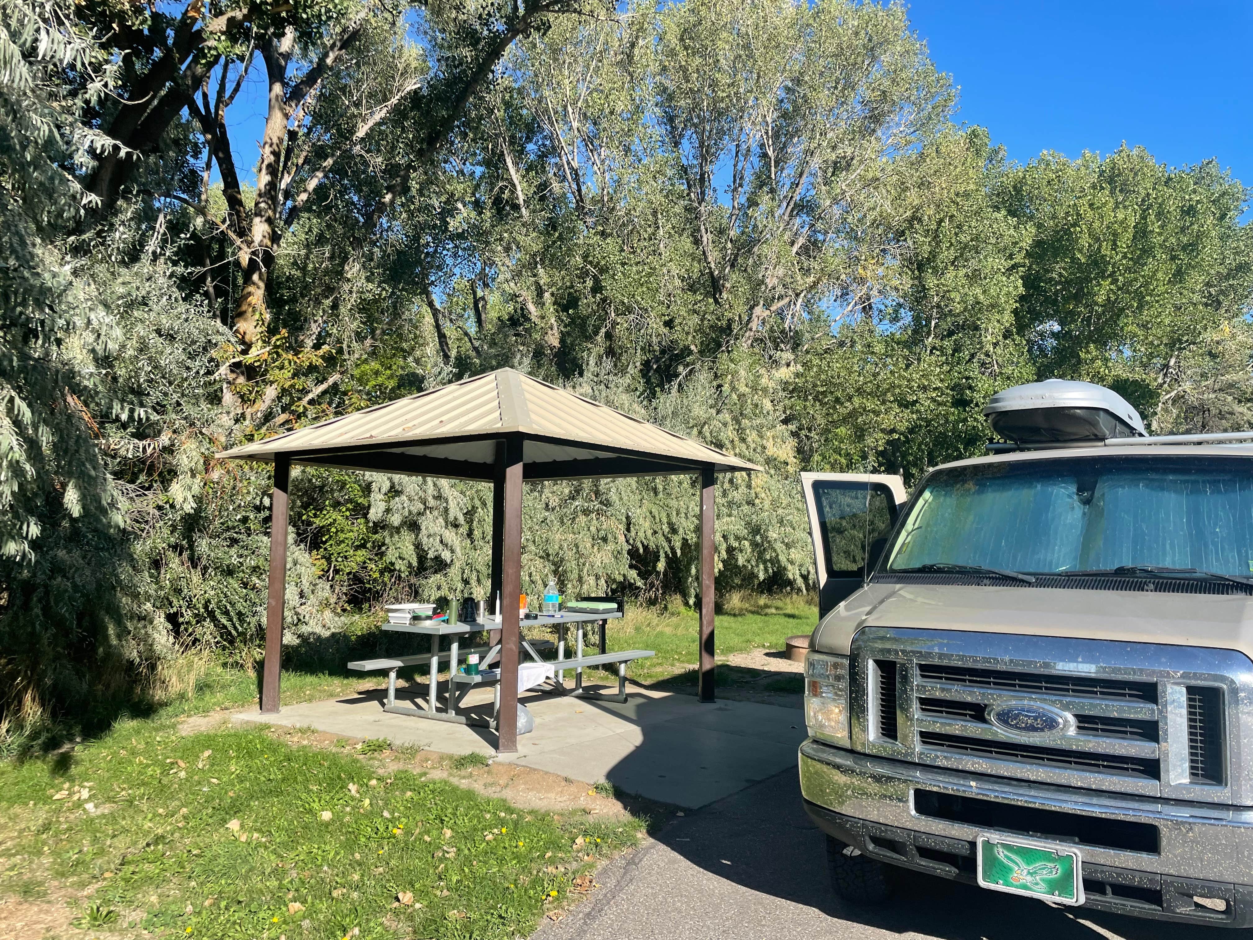Camper-submitted photo at Cottonwood Campground — Willard Bay State Park near Uinta-Wasatch-Cache National Forest