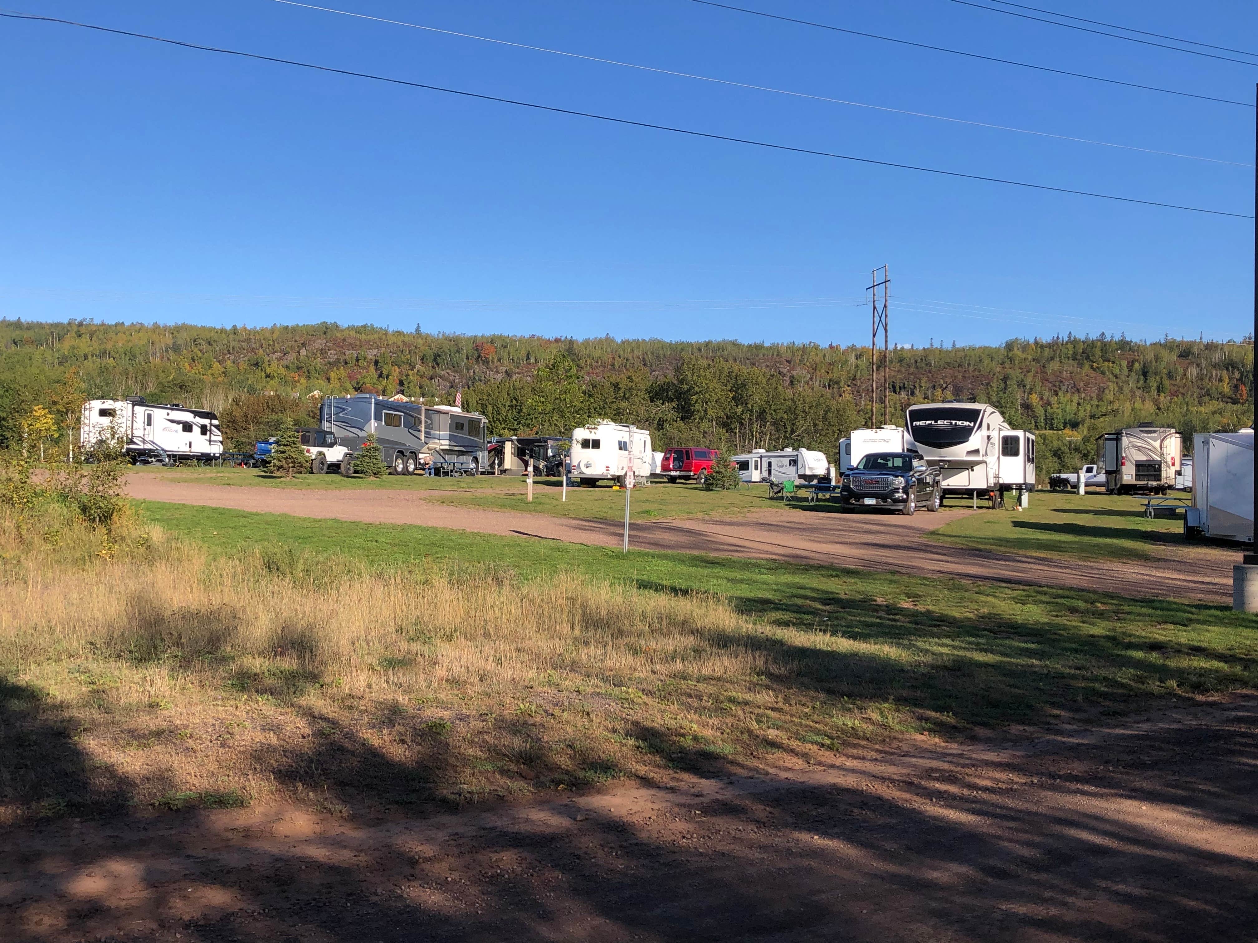 Tom's photo of rv camping at Black Beach Campground near Illgen City, MN