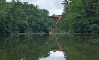 Steven U.'s photo at Sandstone Ridge Campground — Mirror Lake State Park near Baraboo, WI