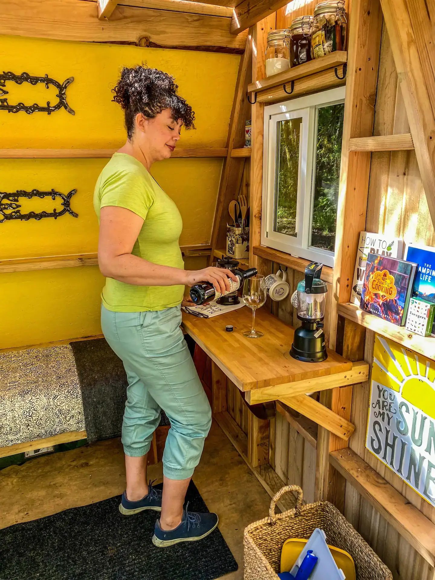 Camper-submitted photo at My Tiny Creekside Retreat near Cathlamet, WA