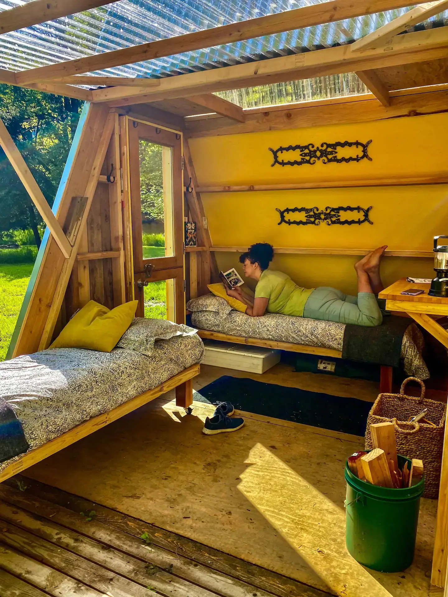 Camper-submitted photo at My Tiny Creekside Retreat near Cathlamet, WA