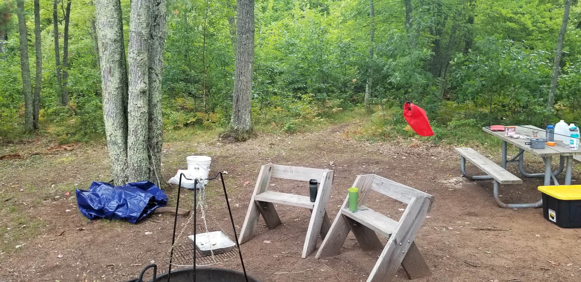 Camper submitted image from Old Veterans Lake Campground — Governor Earl Peshtigo River State Forest - 2
