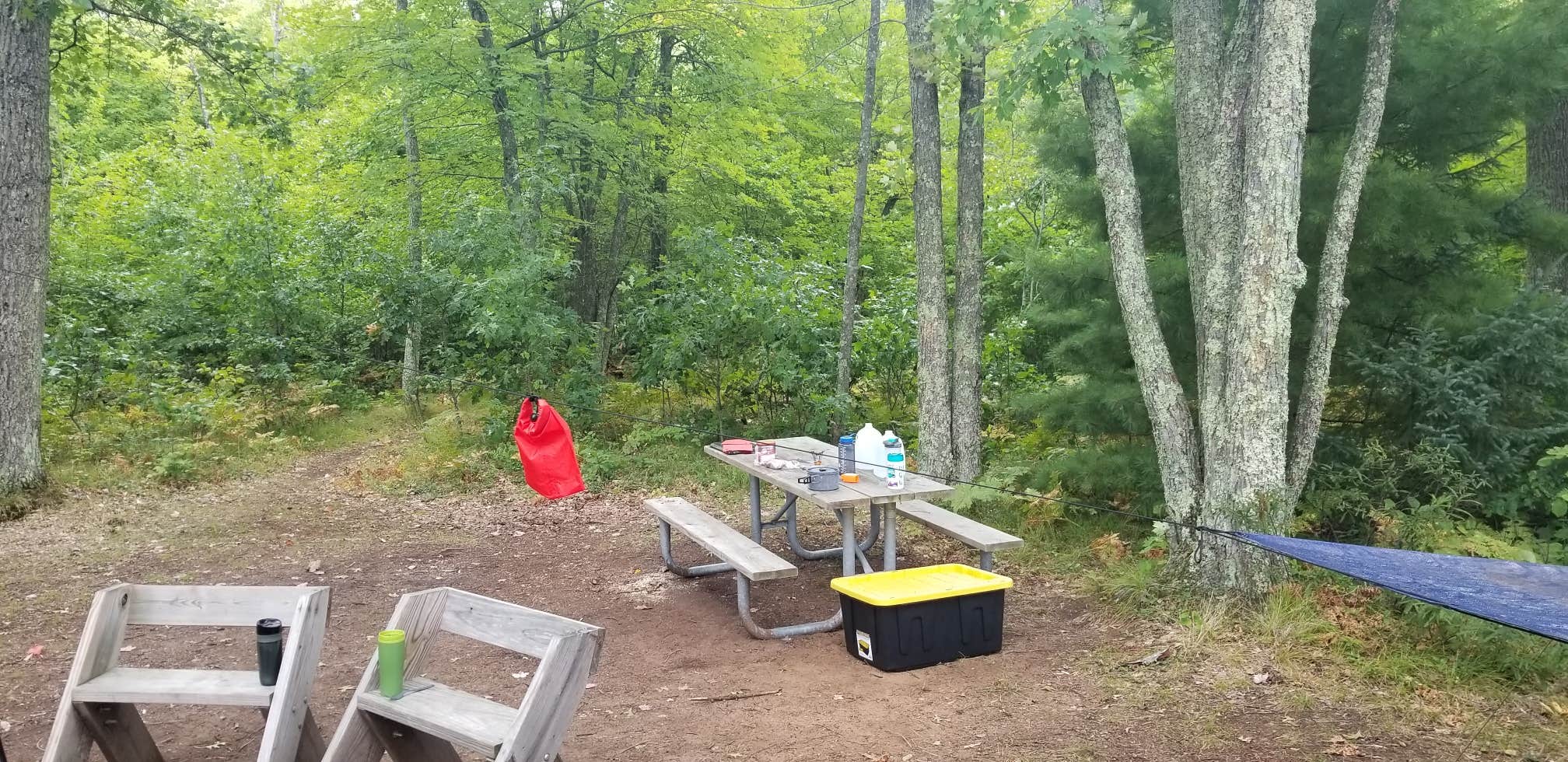 Steven U.'s photo at Old Veterans Lake Campground — Governor Earl Peshtigo River State Forest near Mountain, WI