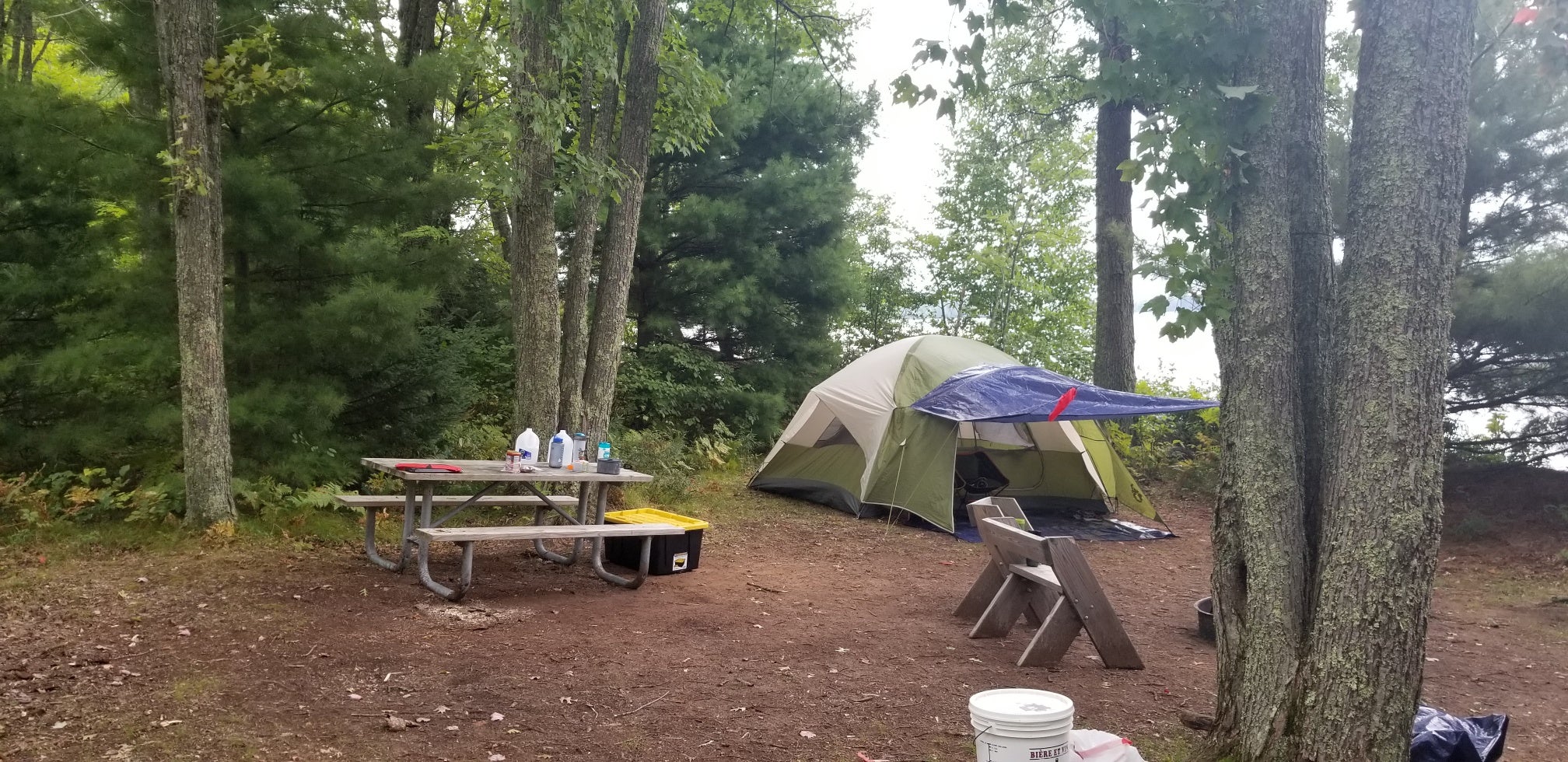 Camper submitted image from Old Veterans Lake Campground — Governor Earl Peshtigo River State Forest - 2