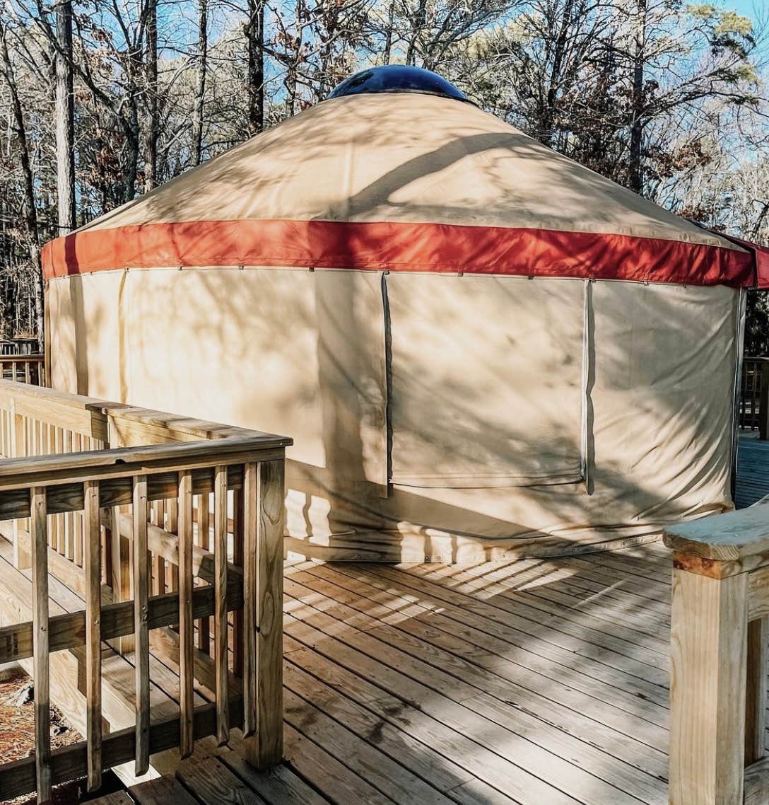 Lake degray clearance yurts