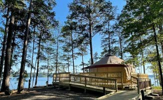 Shana D.'s photo of a cabin at DeGray Lake Resort State Park — De Gray State Park near DeGray Lake