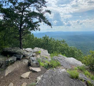 Camper-submitted photo from McDill Point Backcountry — Cheaha State Park