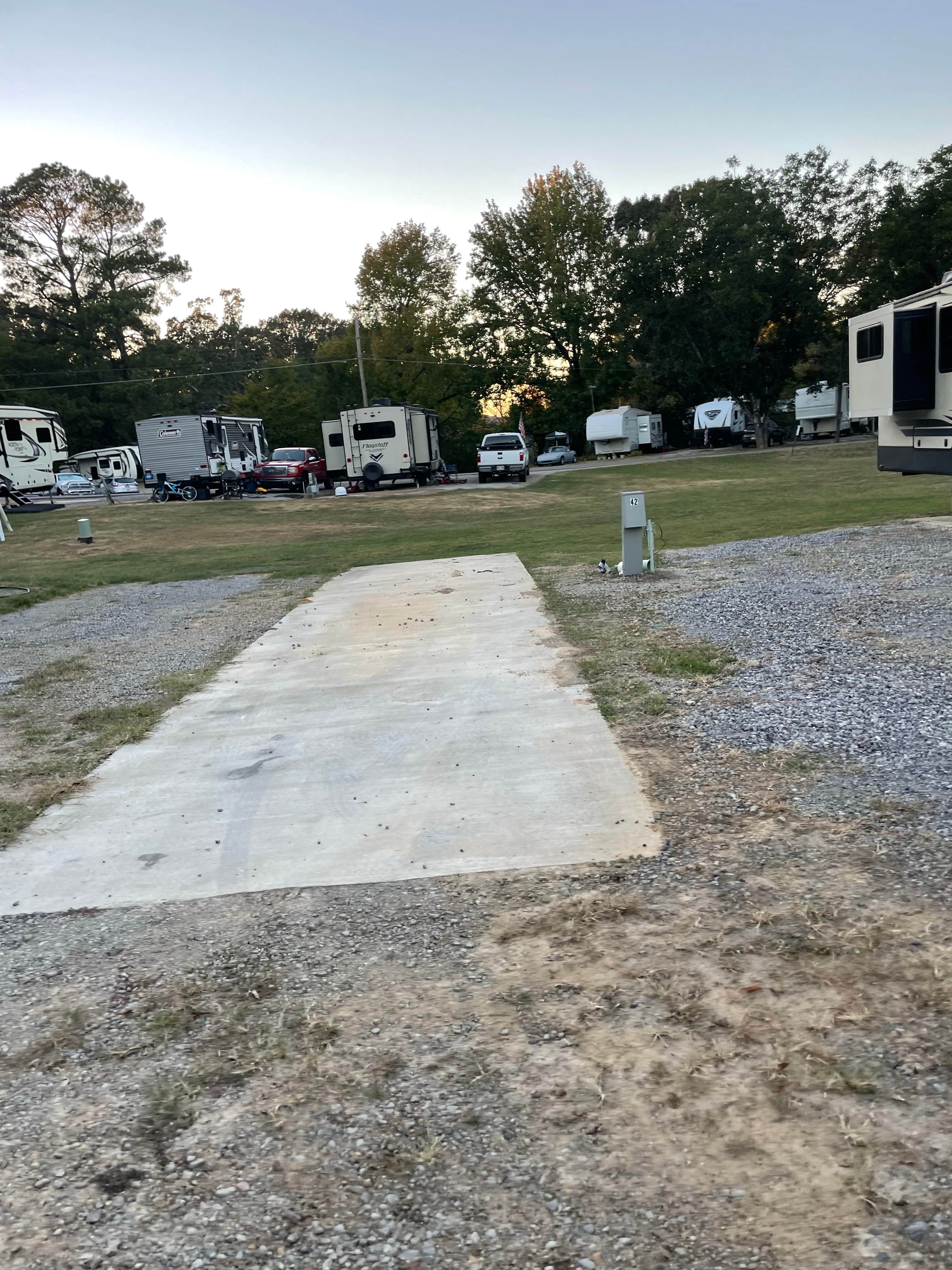 Shana D.'s photo at Travelers Camper Park near Lake Cormorant, MS