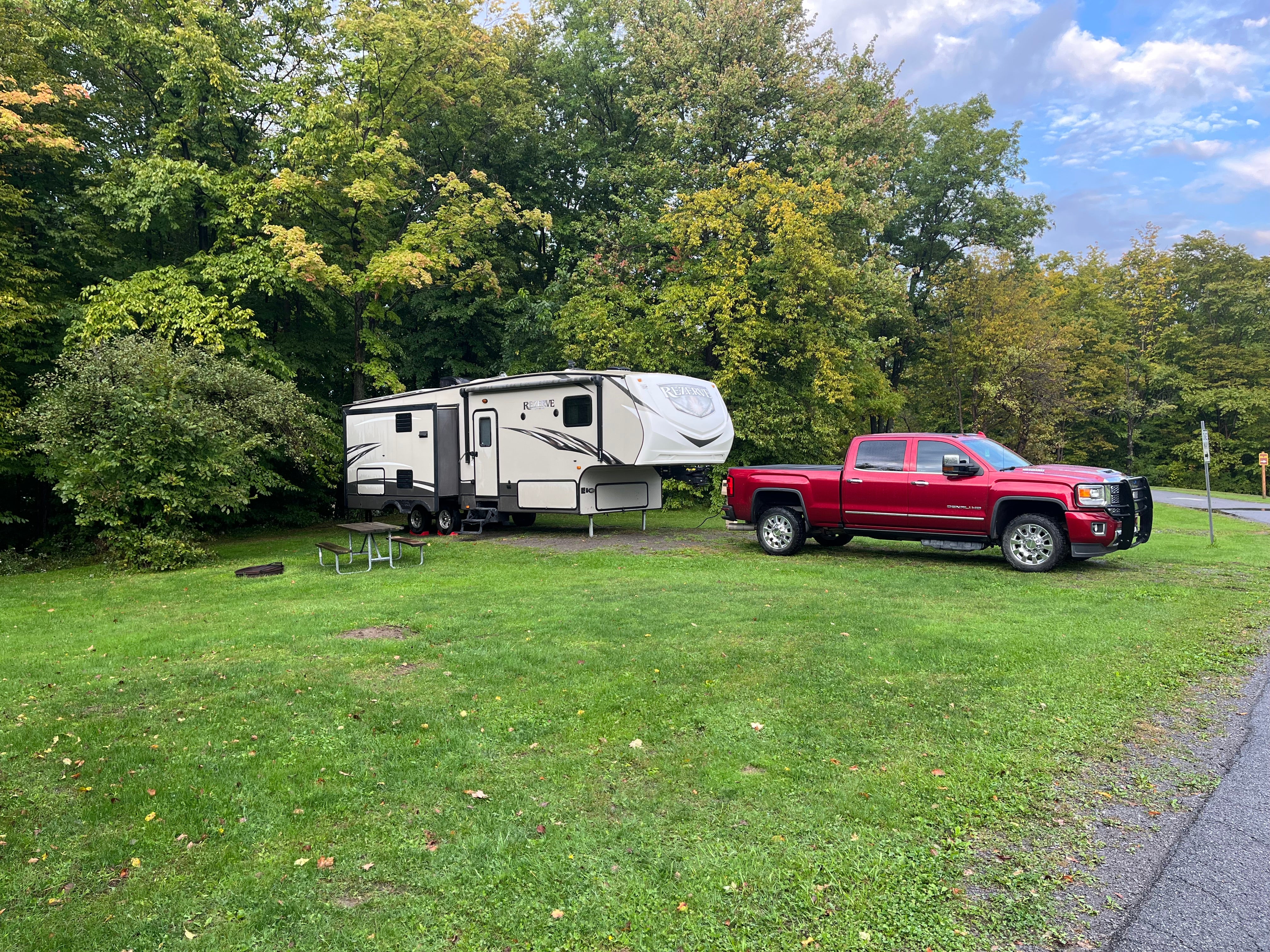 Camper submitted image from Darien Lakes State Park Campground - 1