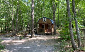 Asher K.'s photo of a cabin at Tranquility Campground near Scottsboro, AL