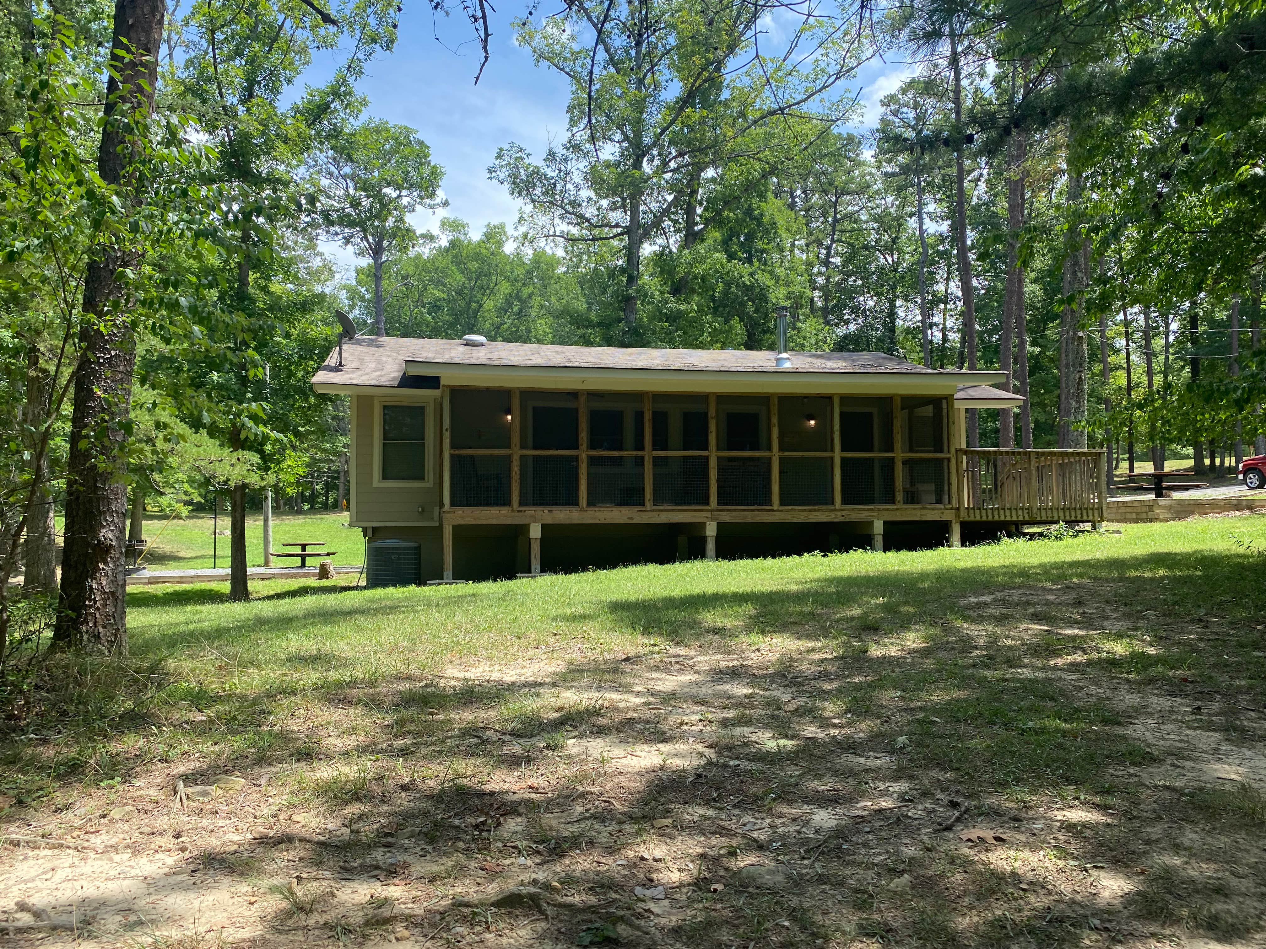 Asher K.'s photo of a cabin at Cloudland Canyon State Park Campground near Scottsboro, AL