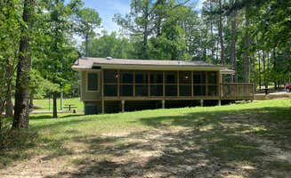 Asher K.'s photo of glamping accommodations at Cloudland Canyon State Park Campground near Grant, AL