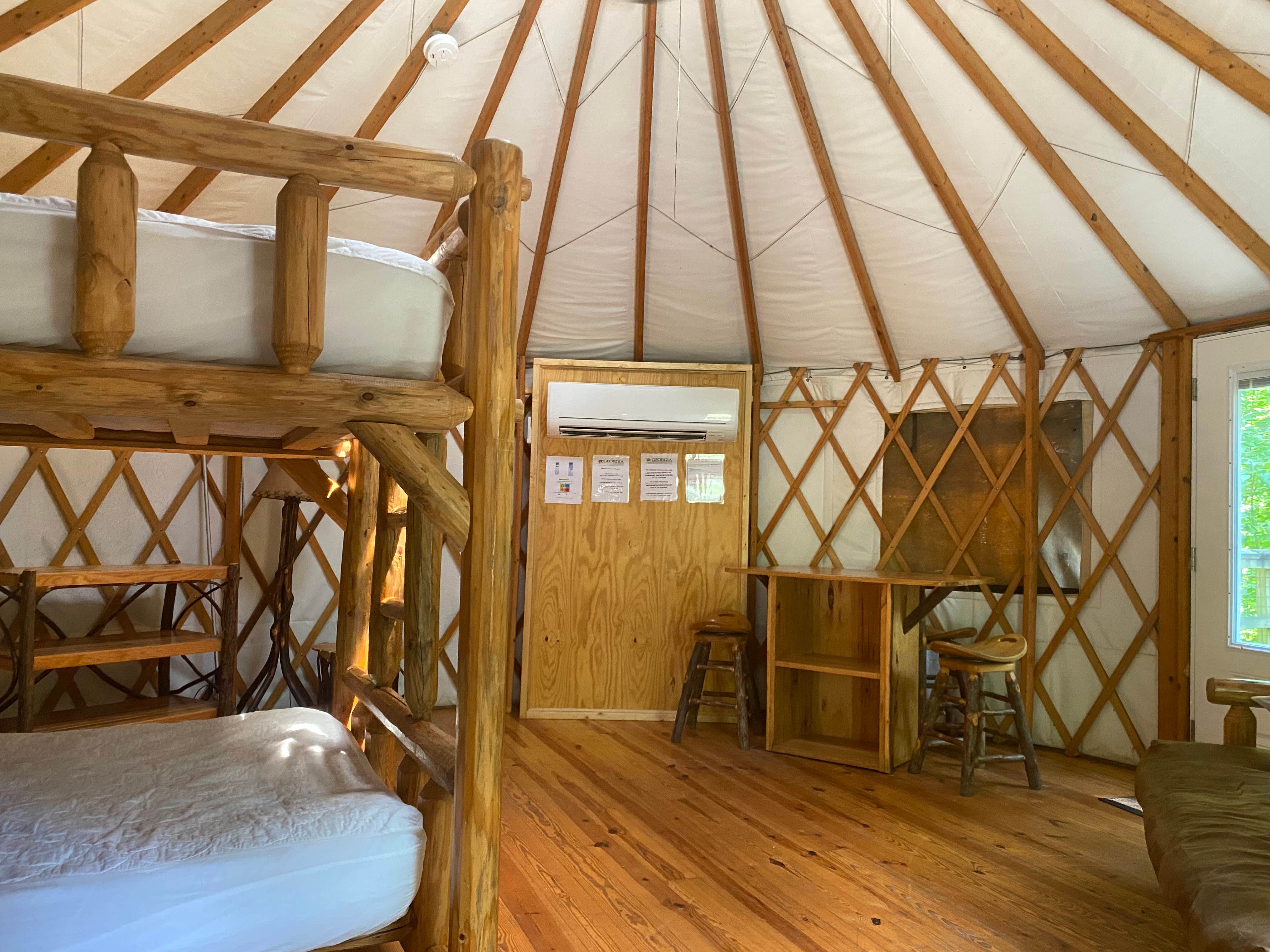 Asher K.'s photo of glamping accommodations at Cloudland Canyon State Park Campground near Mentone, AL