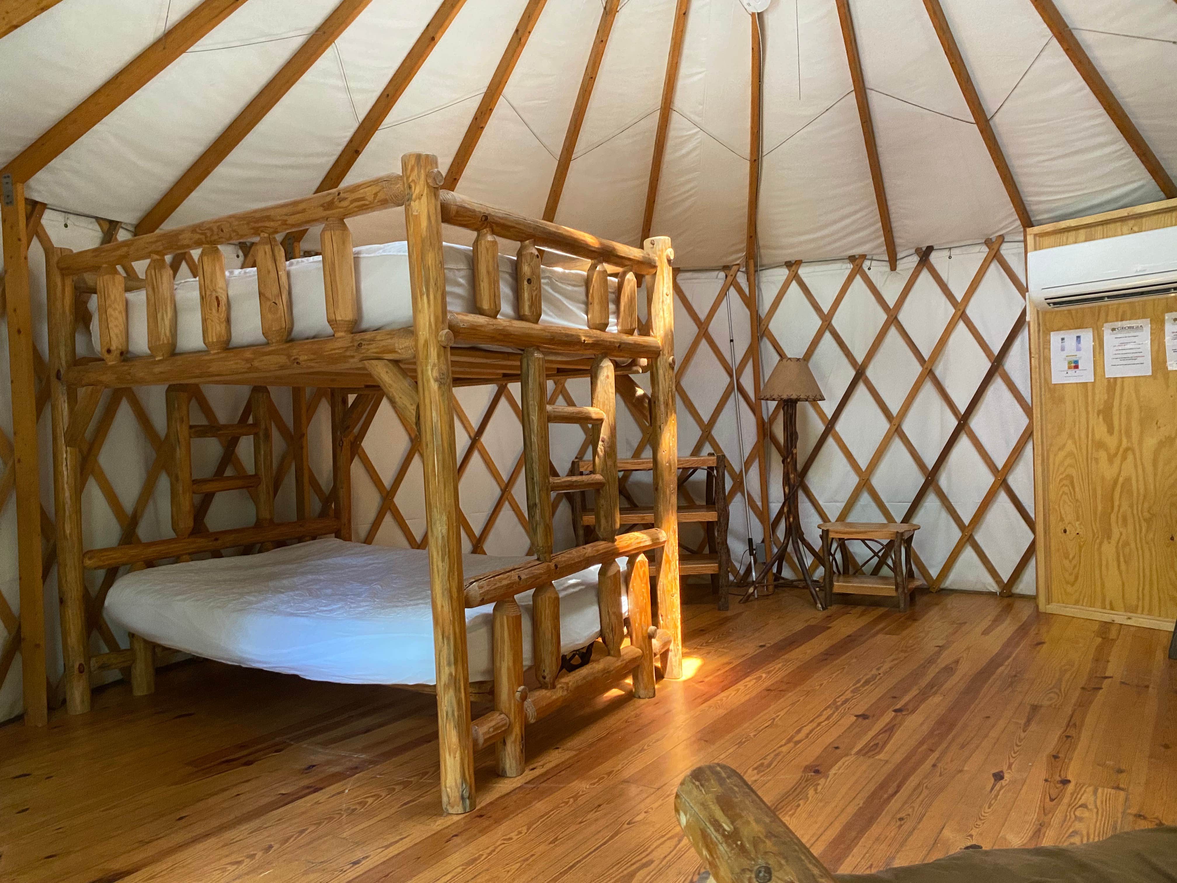 Asher K.'s photo of glamping accommodations at Cloudland Canyon State Park Campground near Monteagle, TN