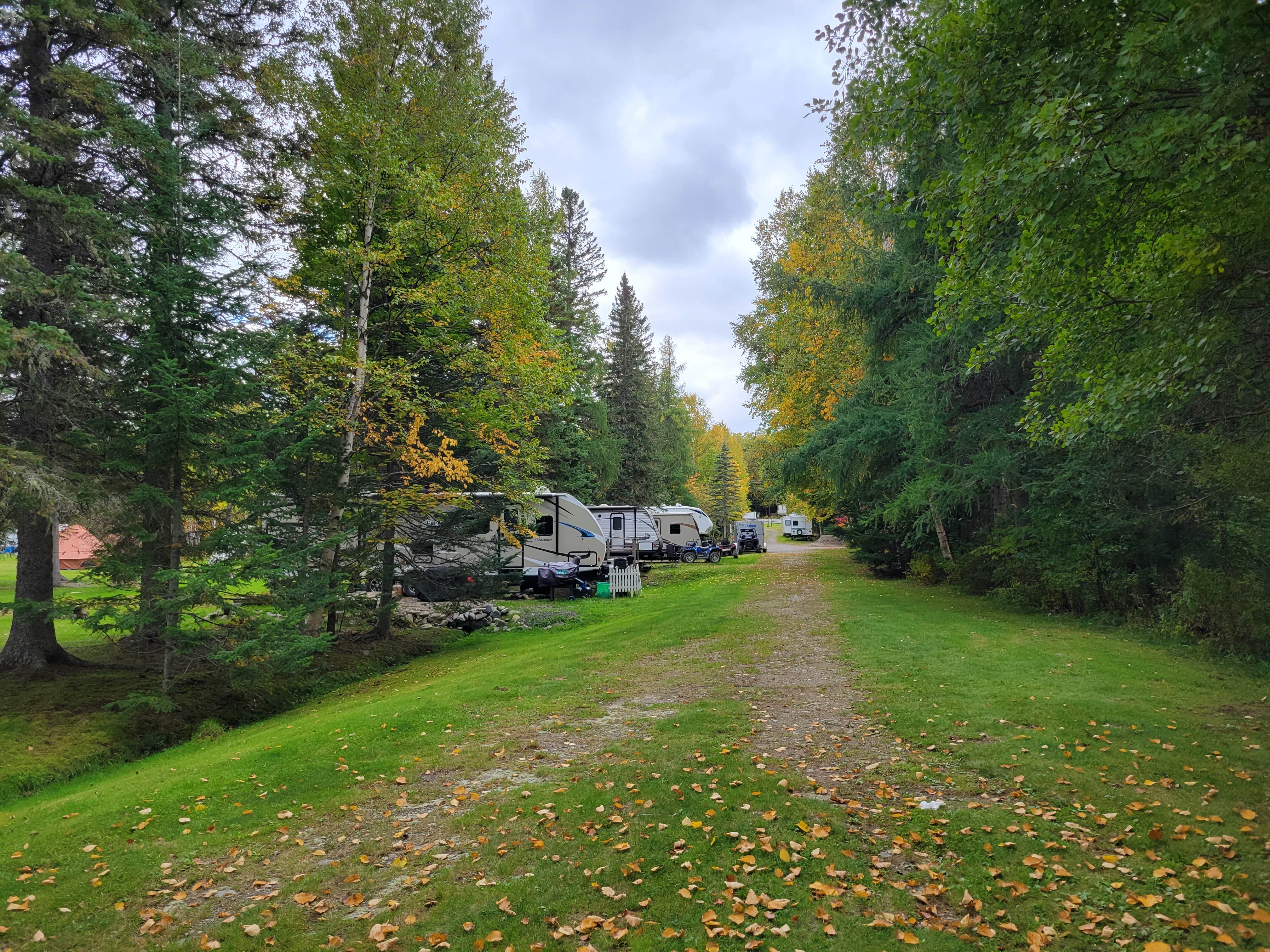 Nancy W.'s photo of rv camping at Northern Pride Lodge and Campground near Brownville Junction, ME
