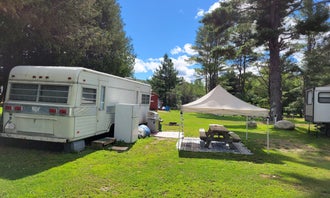 Camping near Flagstaff Hut: Webb's Campground, West Forks, Maine