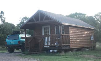 Dave V.'s photo of a cabin at Turquoise Trail Campground in New Mexico