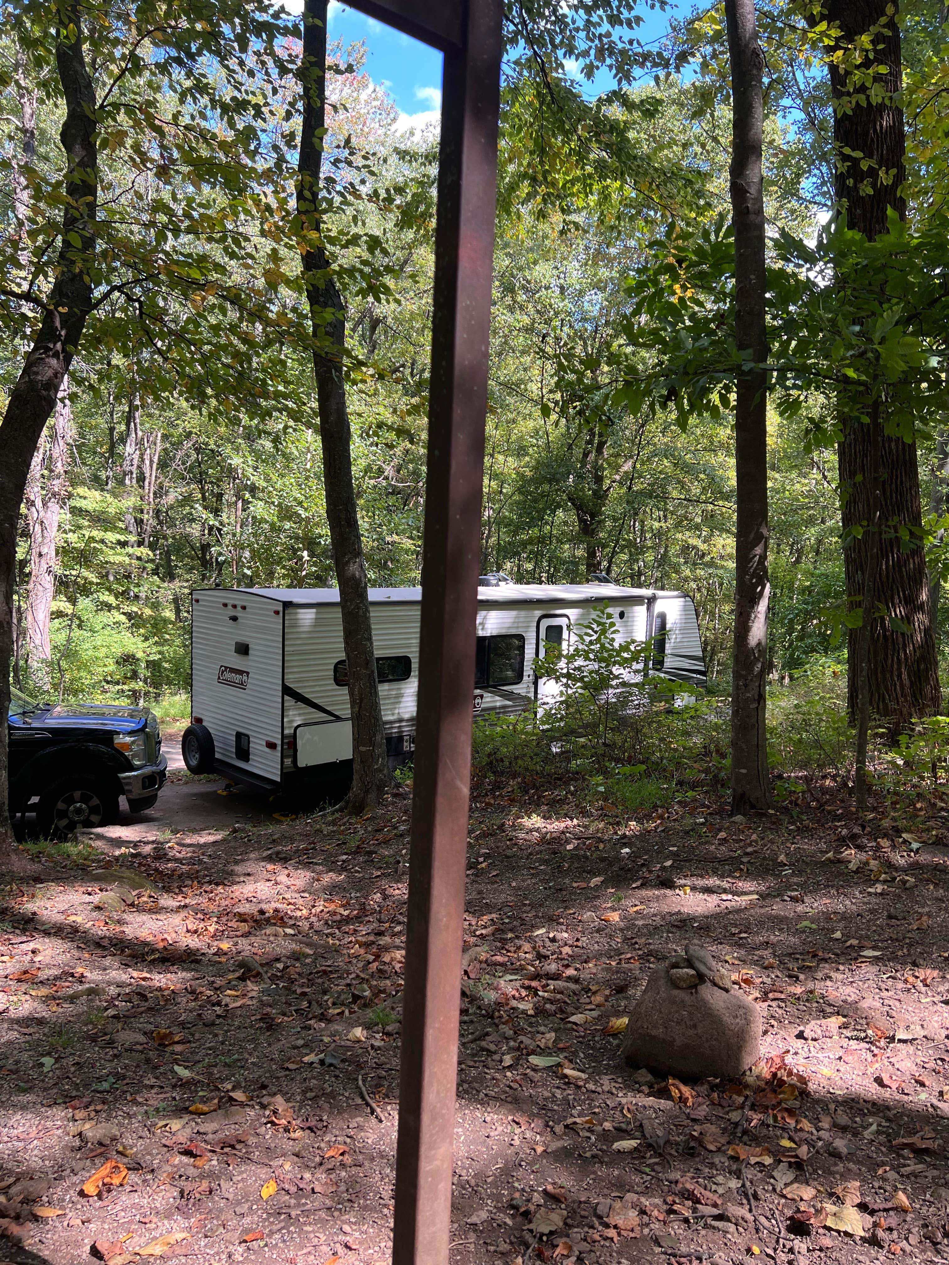 Brittany V.'s photo of rv camping at Peaks Of Otter Campground — Blue Ridge Parkway near Roanoke, VA