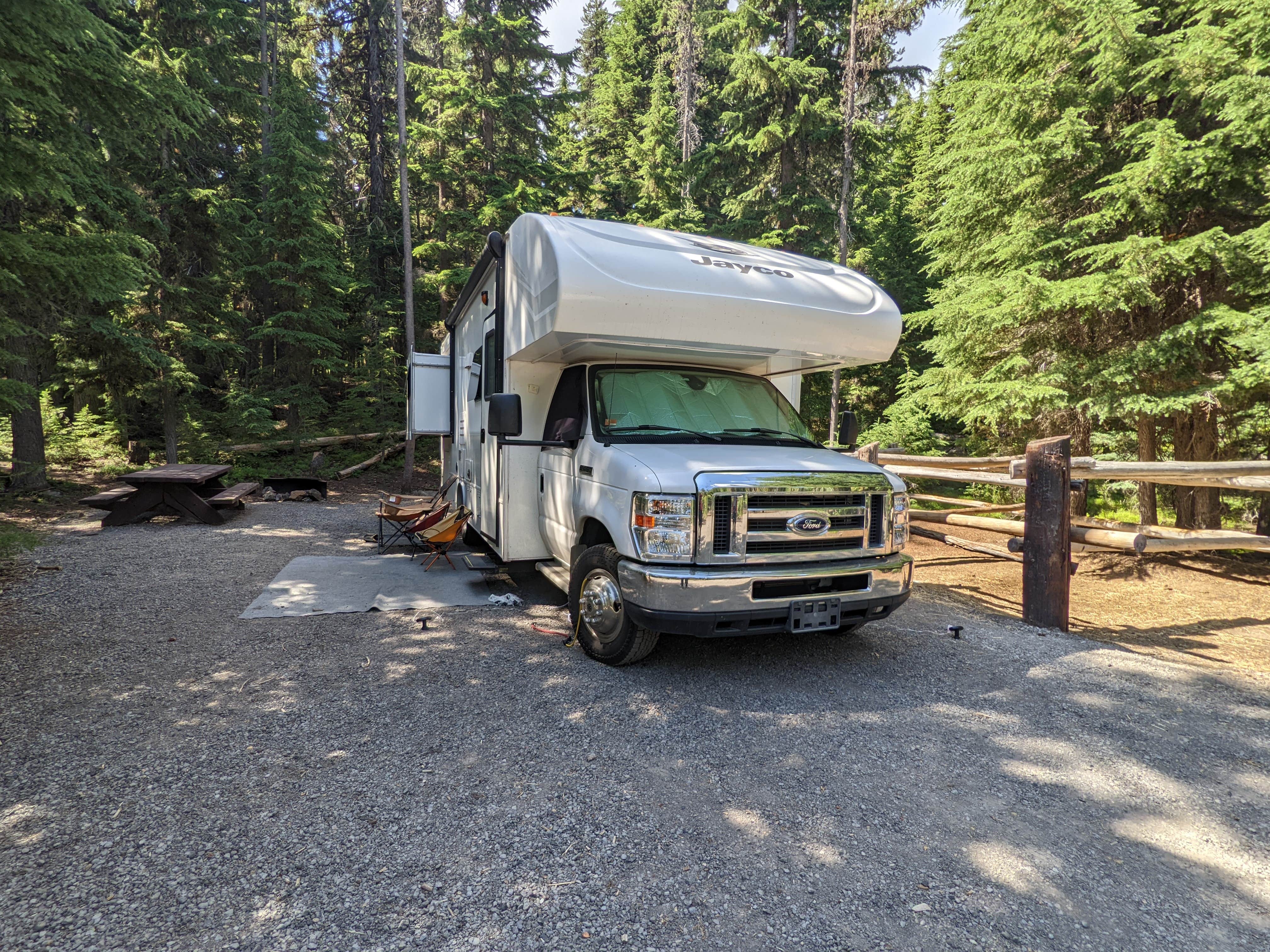 Laura M.'s photo of rv camping at Chief Paulina Horse Camp near Christmas Valley, OR