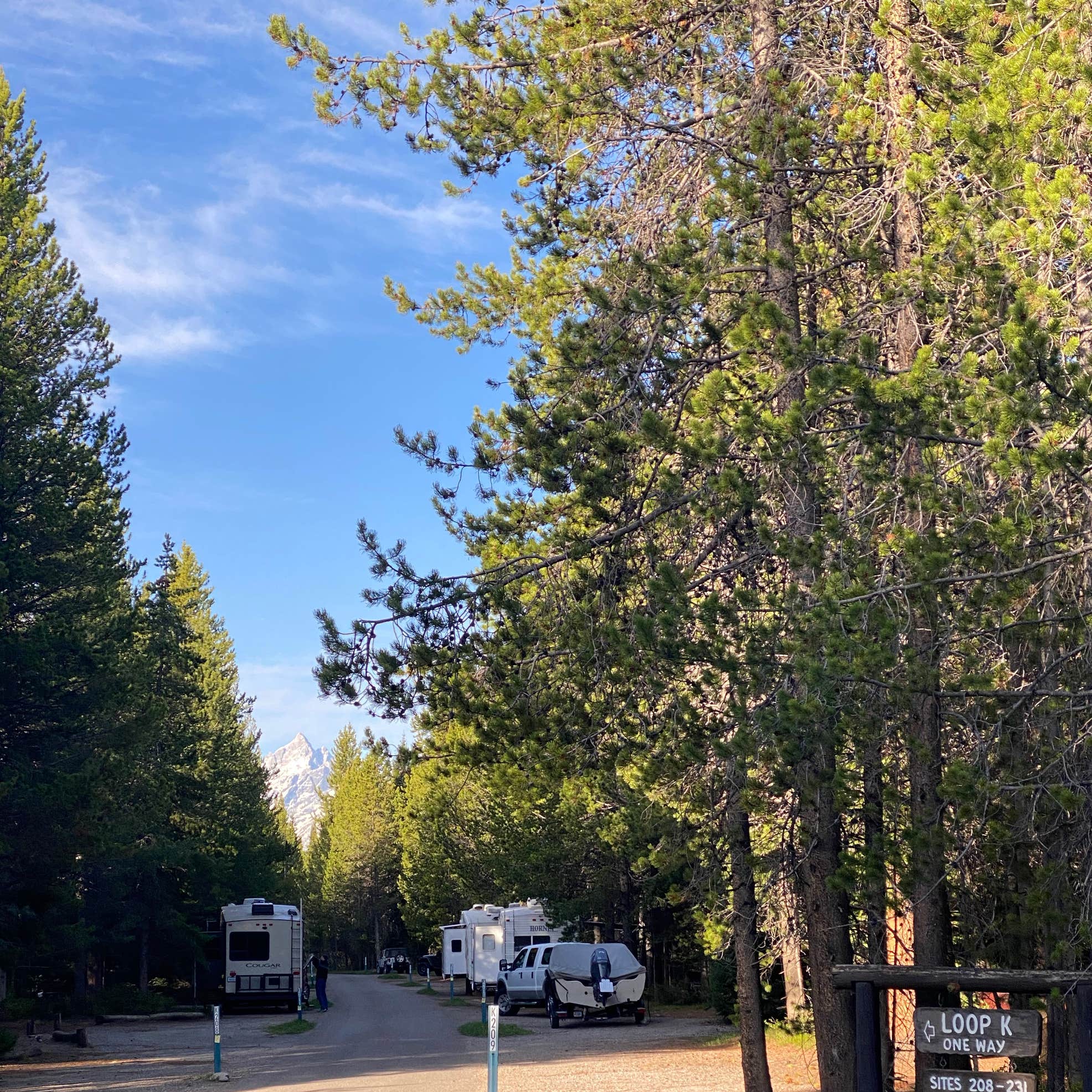 Colter Bay Campground at Colter Bay Village - Grand Teton National Park ...