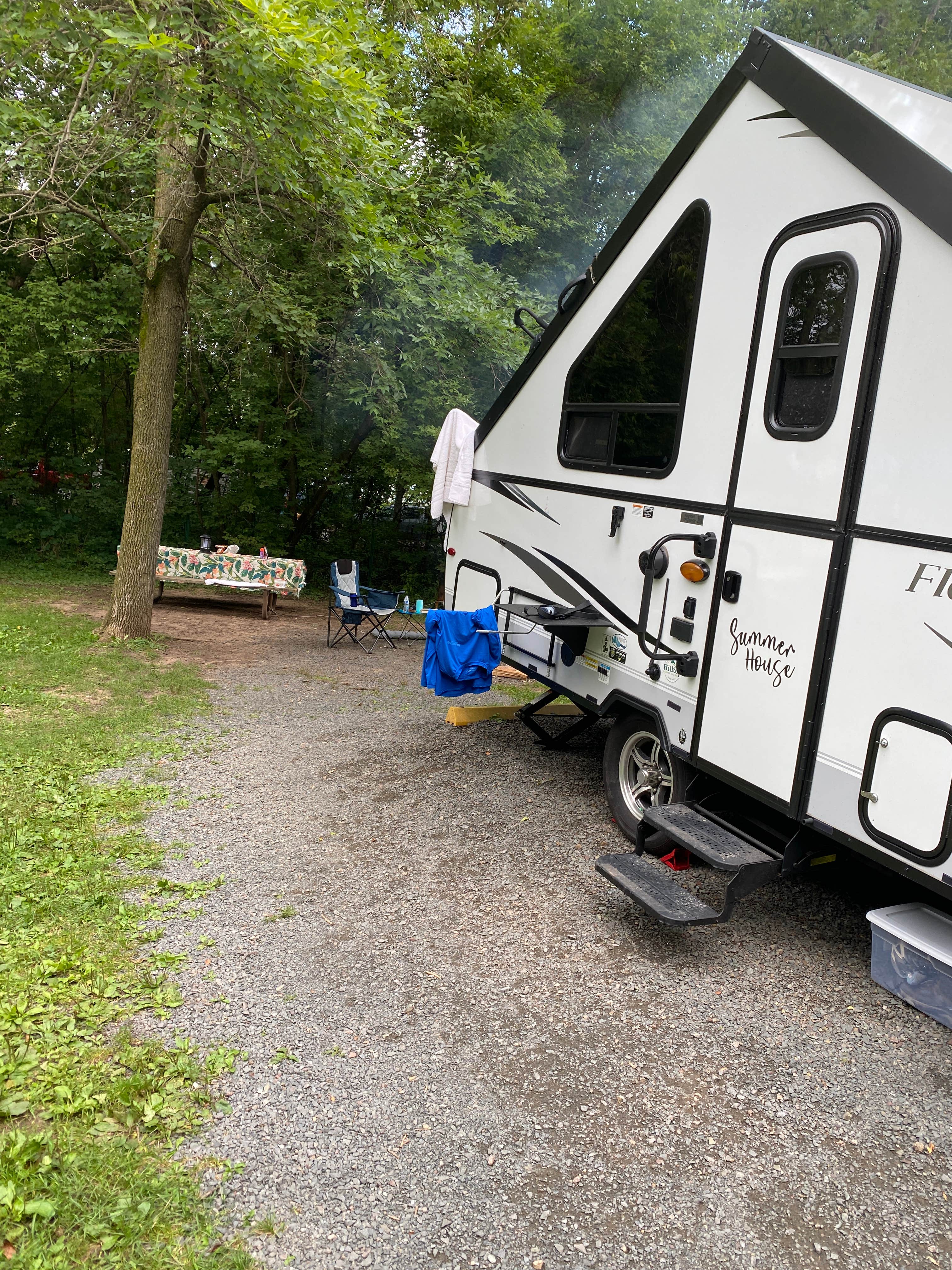 Lindsay T.'s photo of rv camping at Interstate State Park — Interstate State Park near Osceola, WI