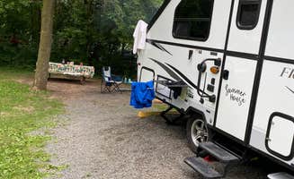 Lindsay T.'s photo of rv camping at Interstate State Park Campground near Hudson, WI