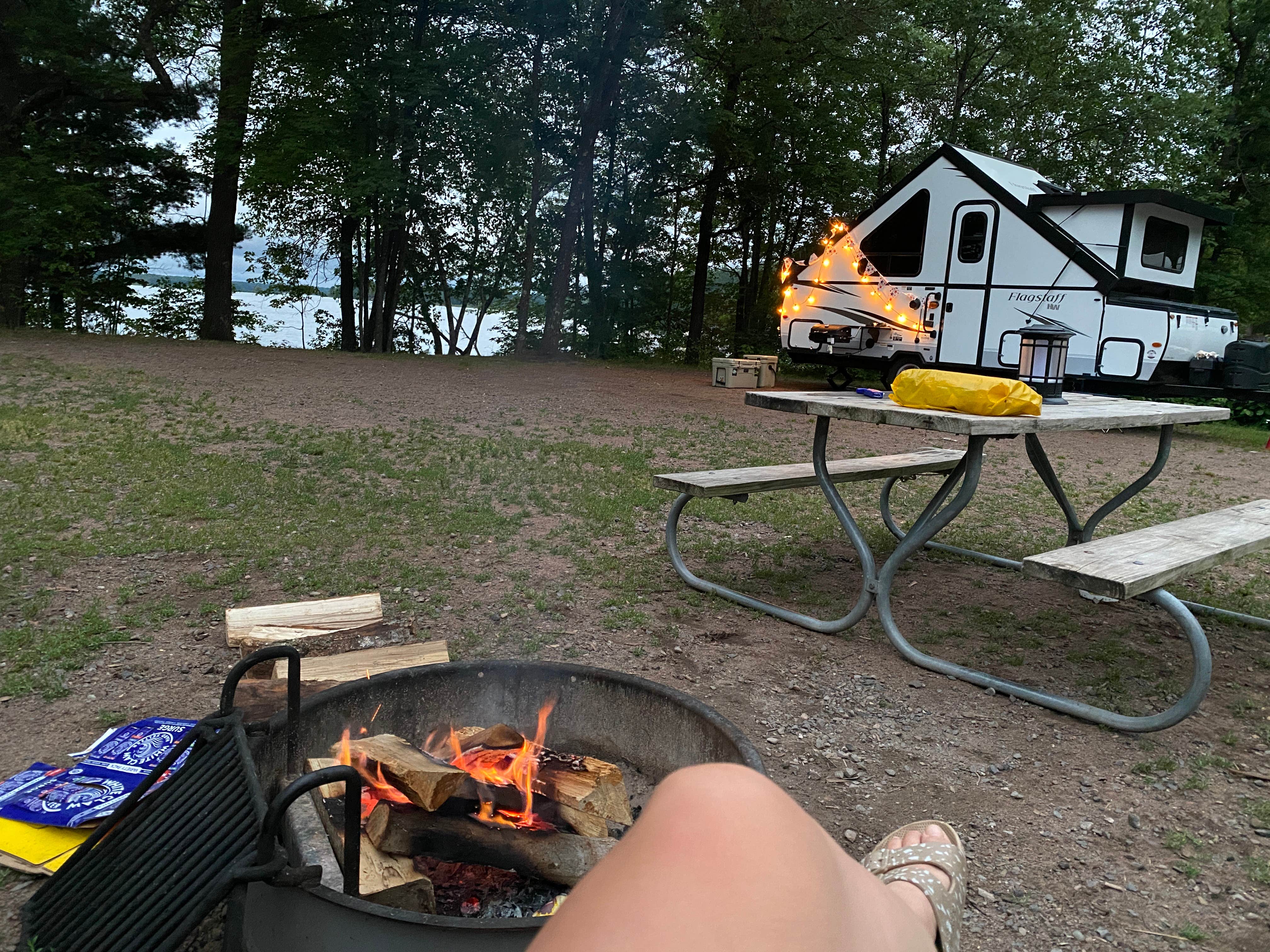 Lindsay T.'s photo at Lake Chippewa Campground near Winter, WI