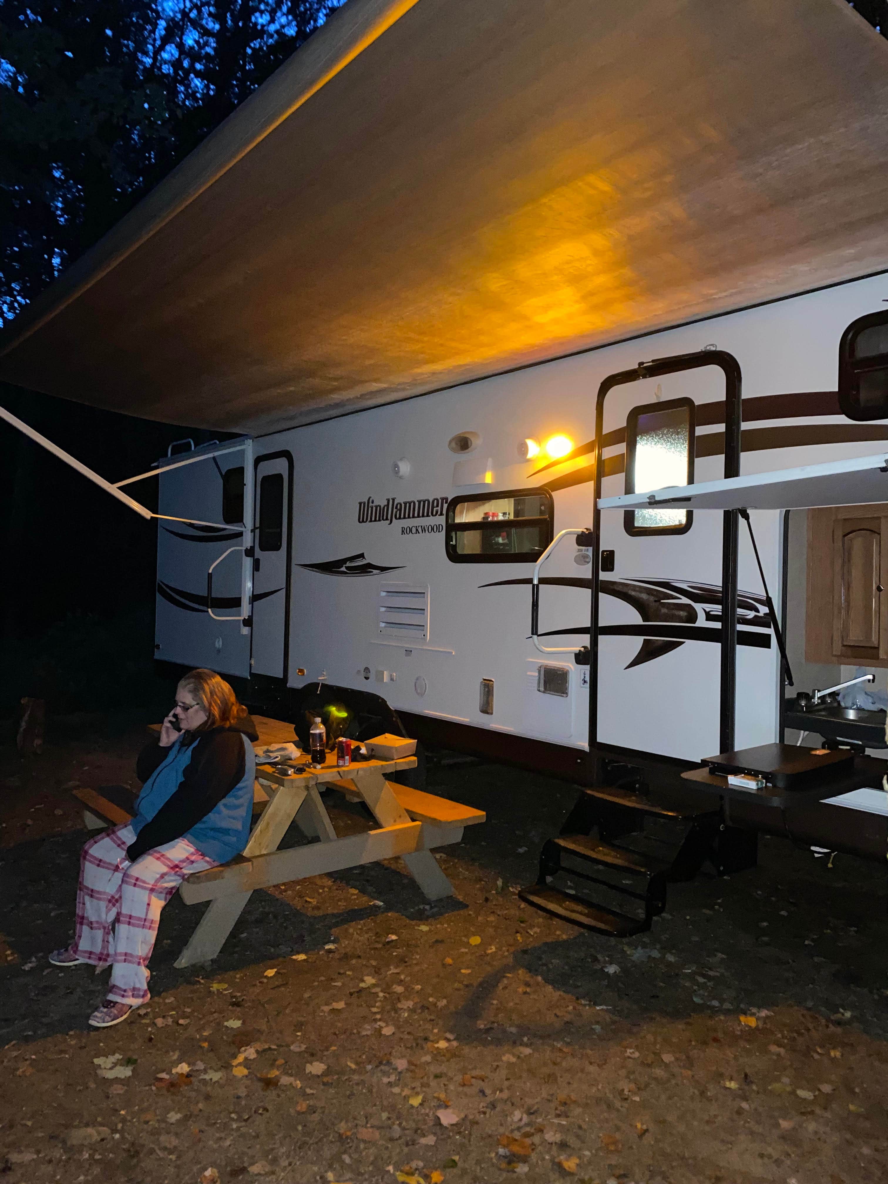 Chris &.'s photo of rv camping at Fernwood Forest Campground near Cummington, MA