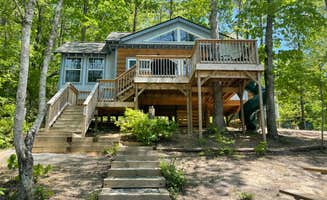 Tim M.'s photo of a cabin at Emberglow Outdoor Resort near Pisgah National Forest