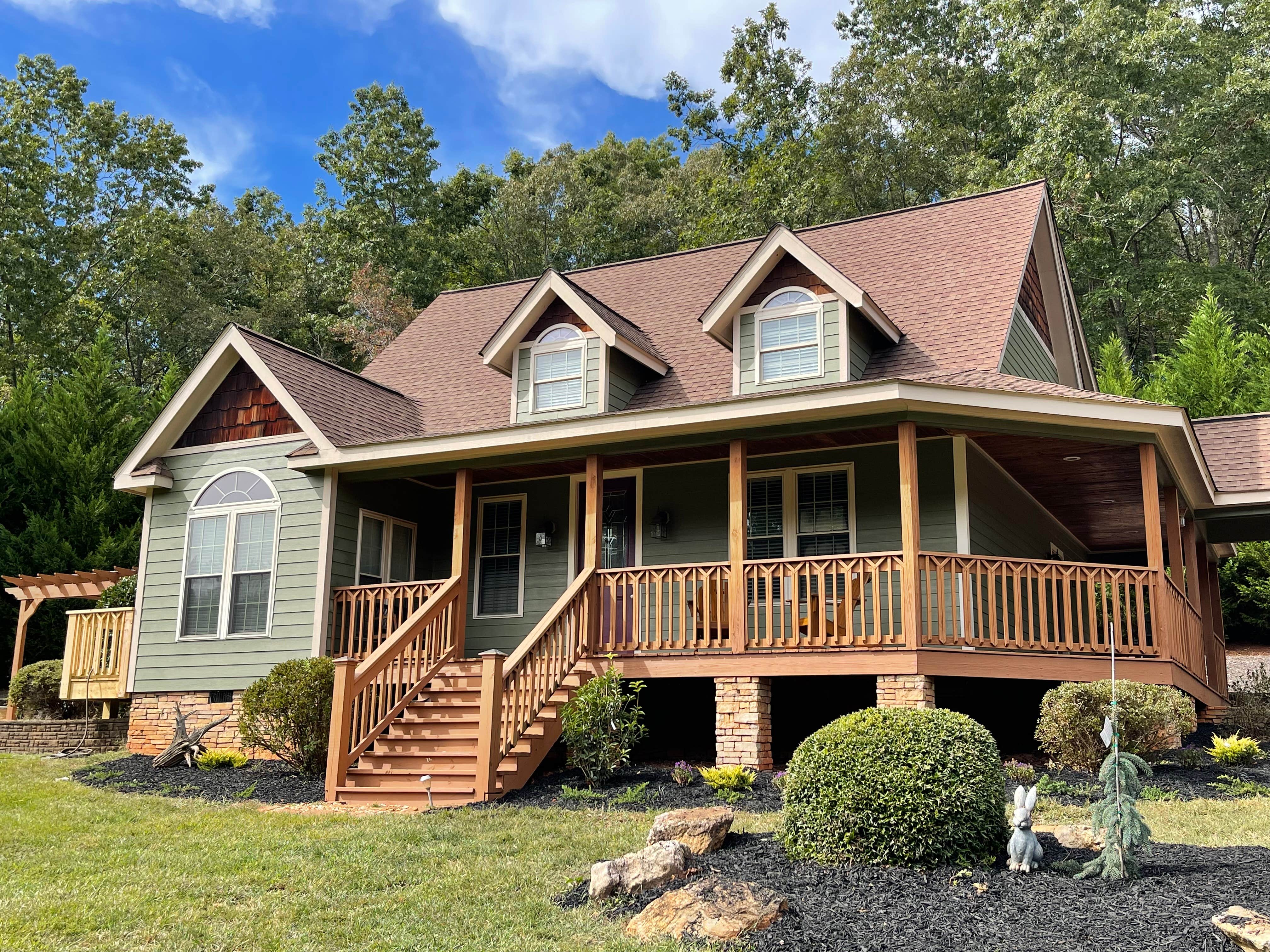 Tim M.'s photo of glamping accommodations at Emberglow Outdoor Resort near Flat Rock, NC