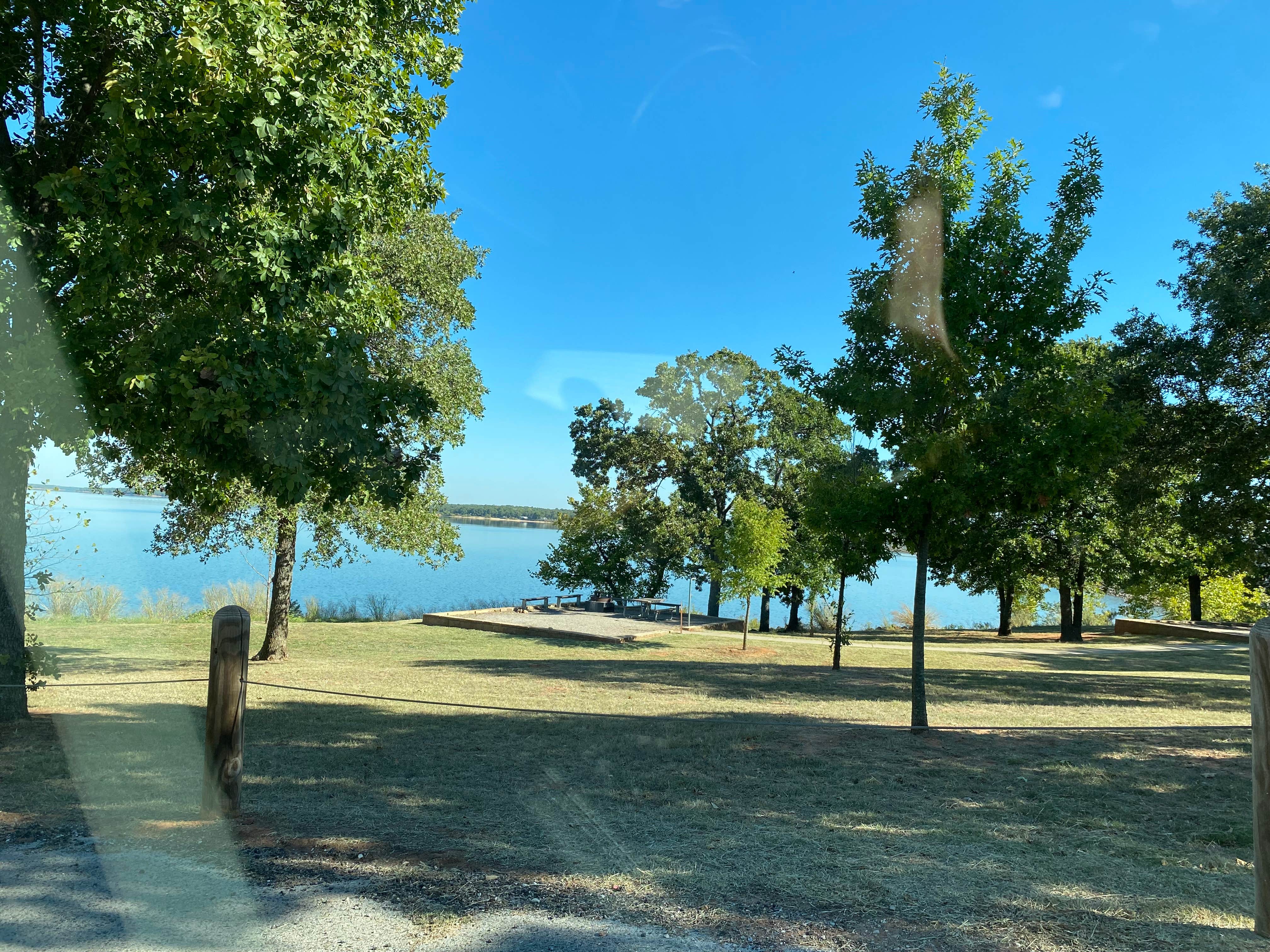 Camper-submitted photo at South Dam - Lake Thunderbird State Park near Goldsby, OK