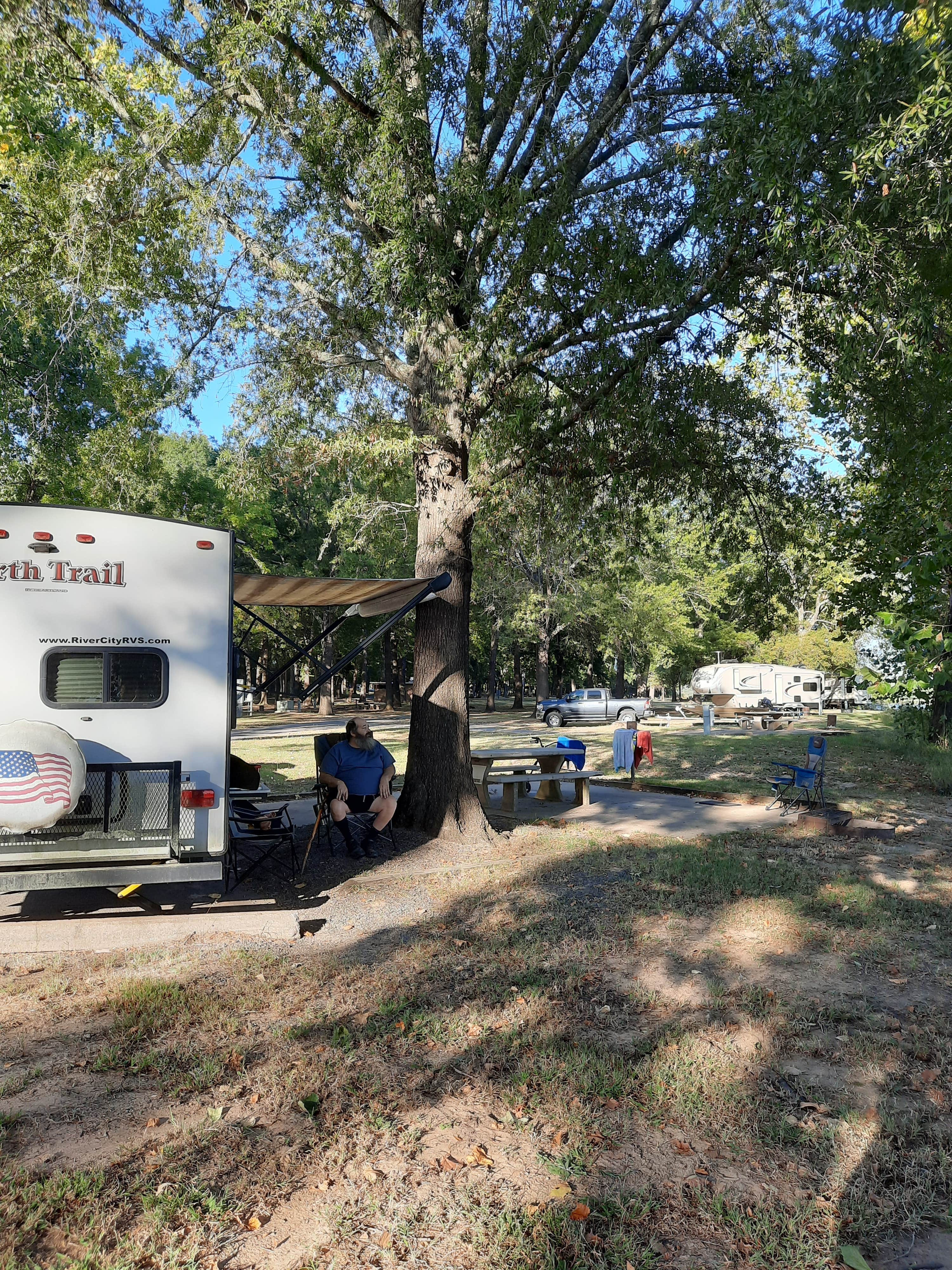 Camper submitted image from Cherokee Park (Arkansas River) — Arkansas River Rockefeller Lake - 5
