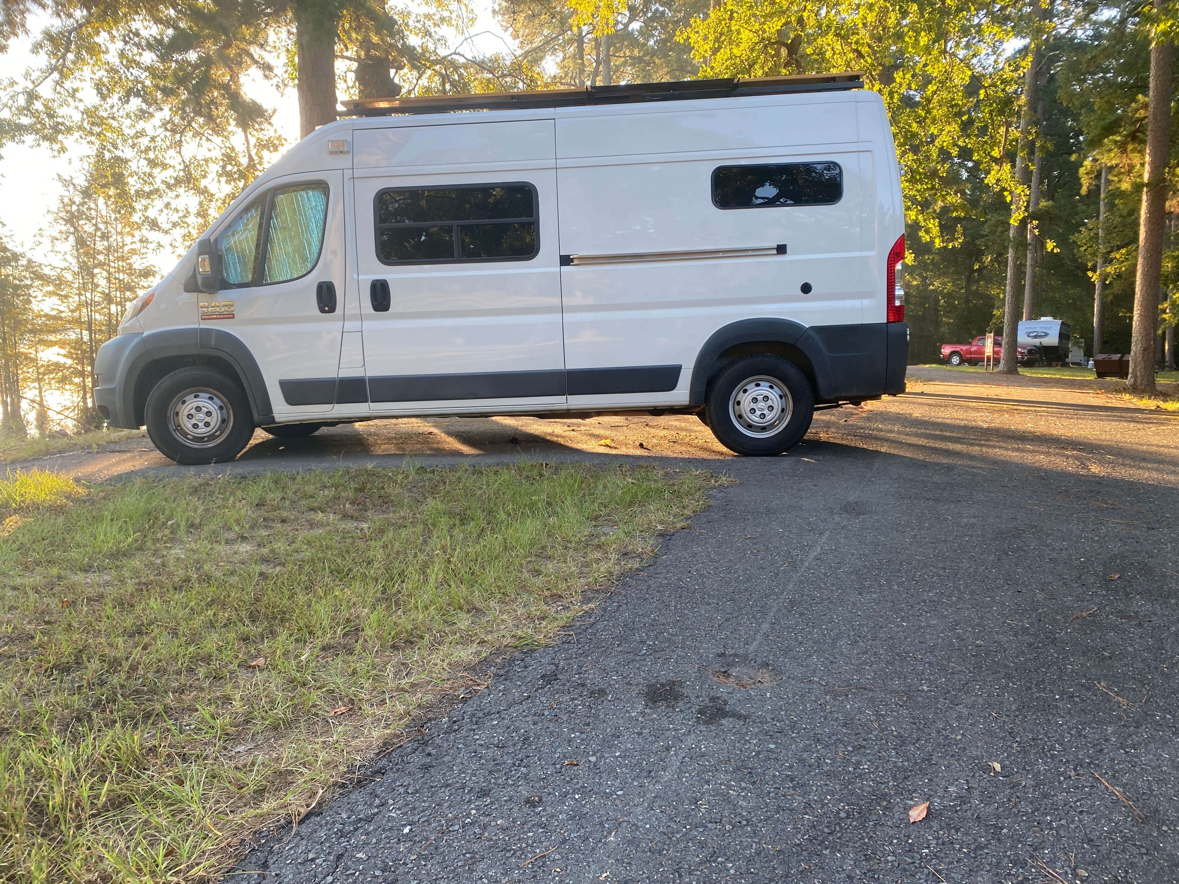 Cultivating Fire L.'s photo of rv camping at Corney Lake South Shore Campground near Chatham, LA