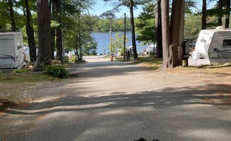 Austin M.'s photo of camping with pets at Long Island Bridge Campground near Plymouth, NH
