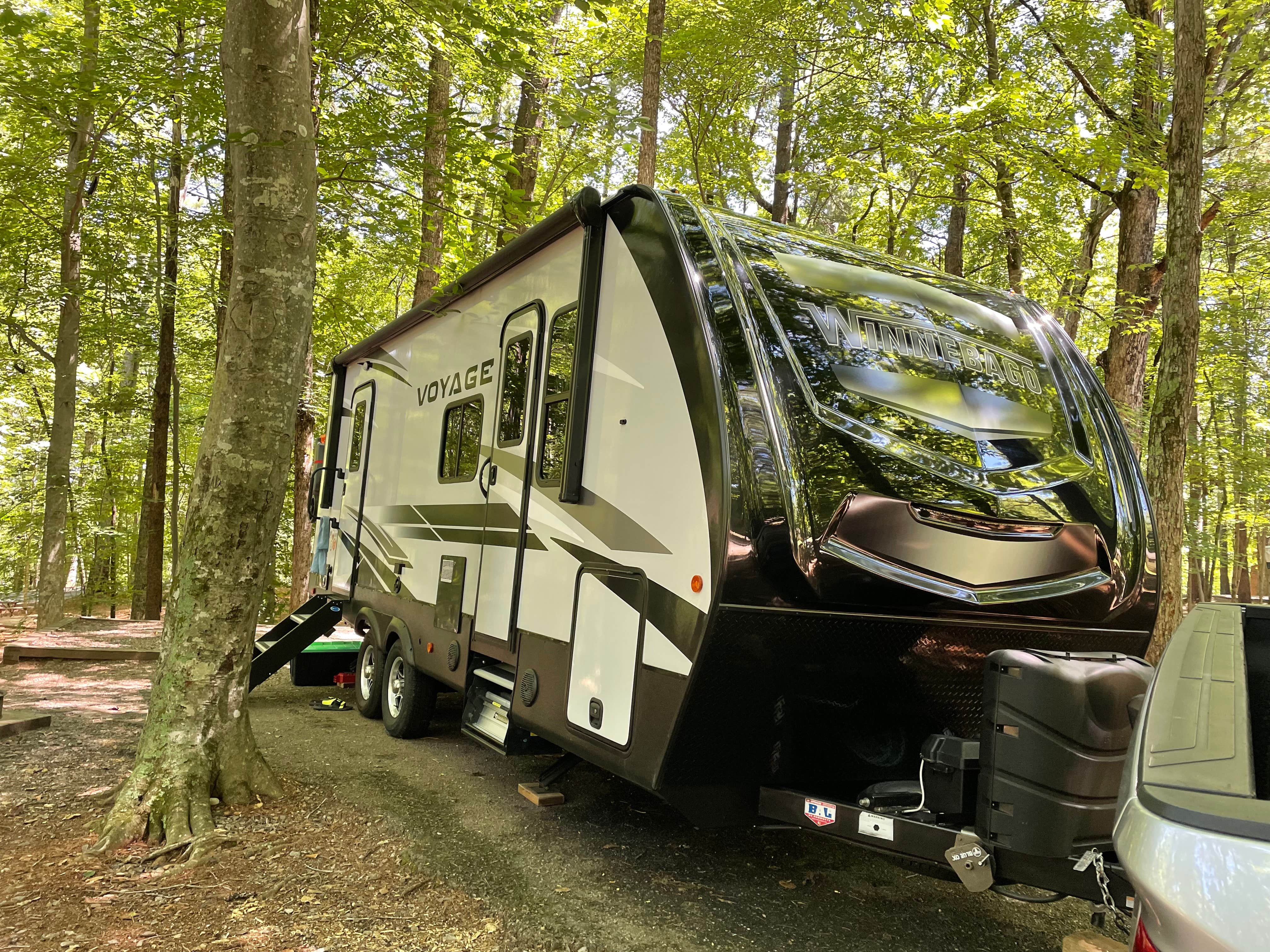 keith F.'s photo of rv camping at Fairy Stone State Park Campground near Salem, VA