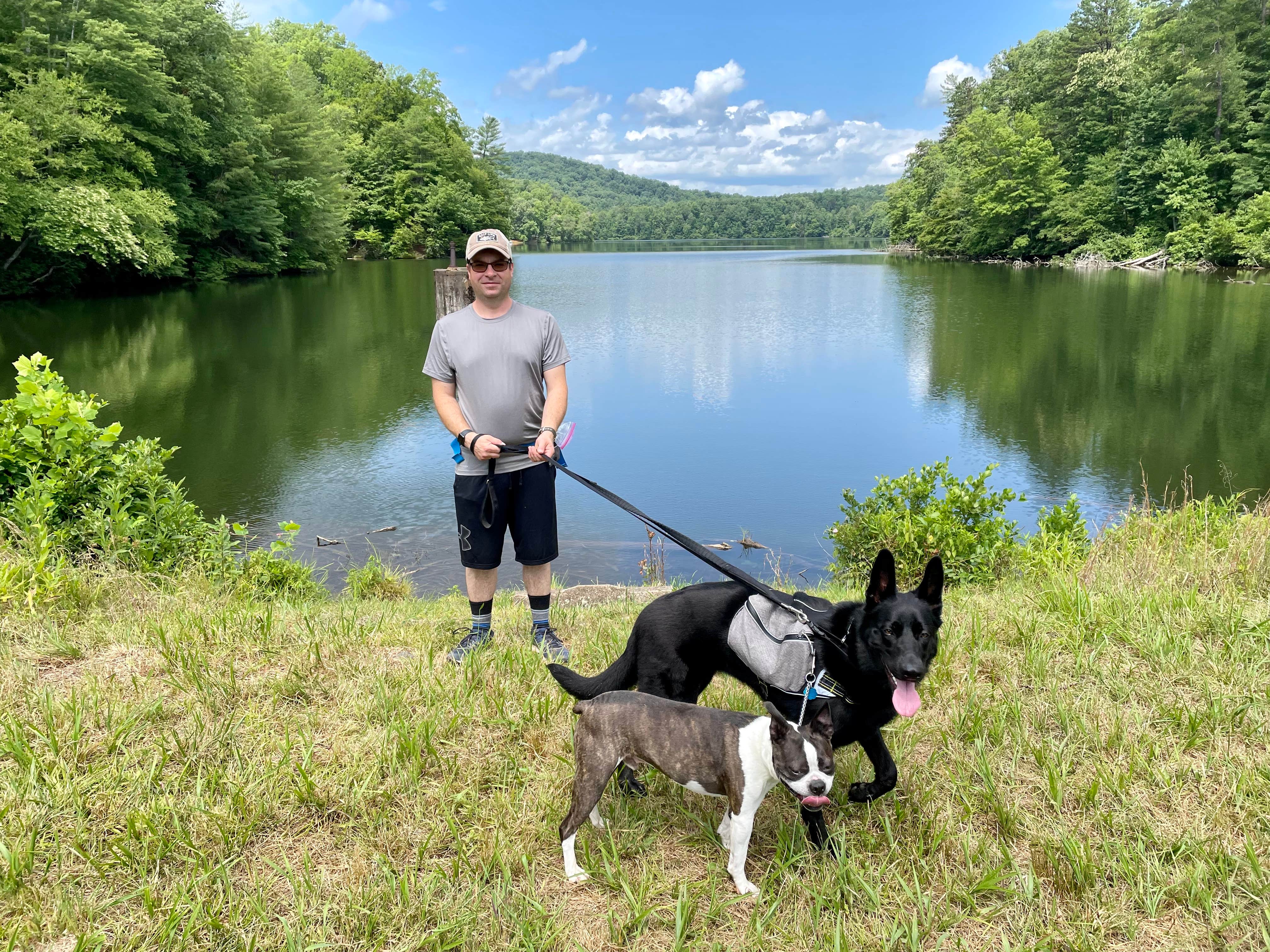 keith F.'s photo of camping with pets at Fairy Stone State Park Campground near Stuart, VA