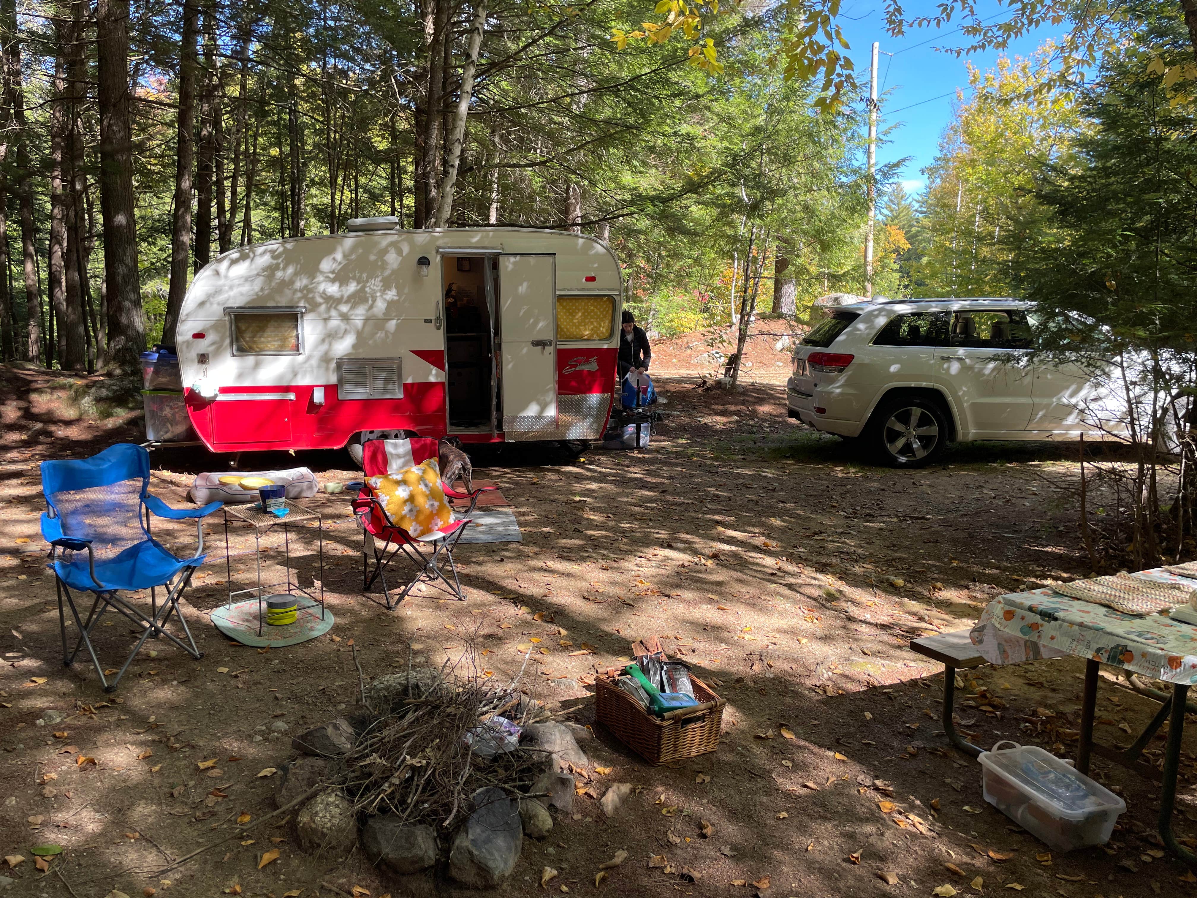 Camper-submitted photo at Twin Tamarack Family Camping and RV Resort near Sanbornton, NH