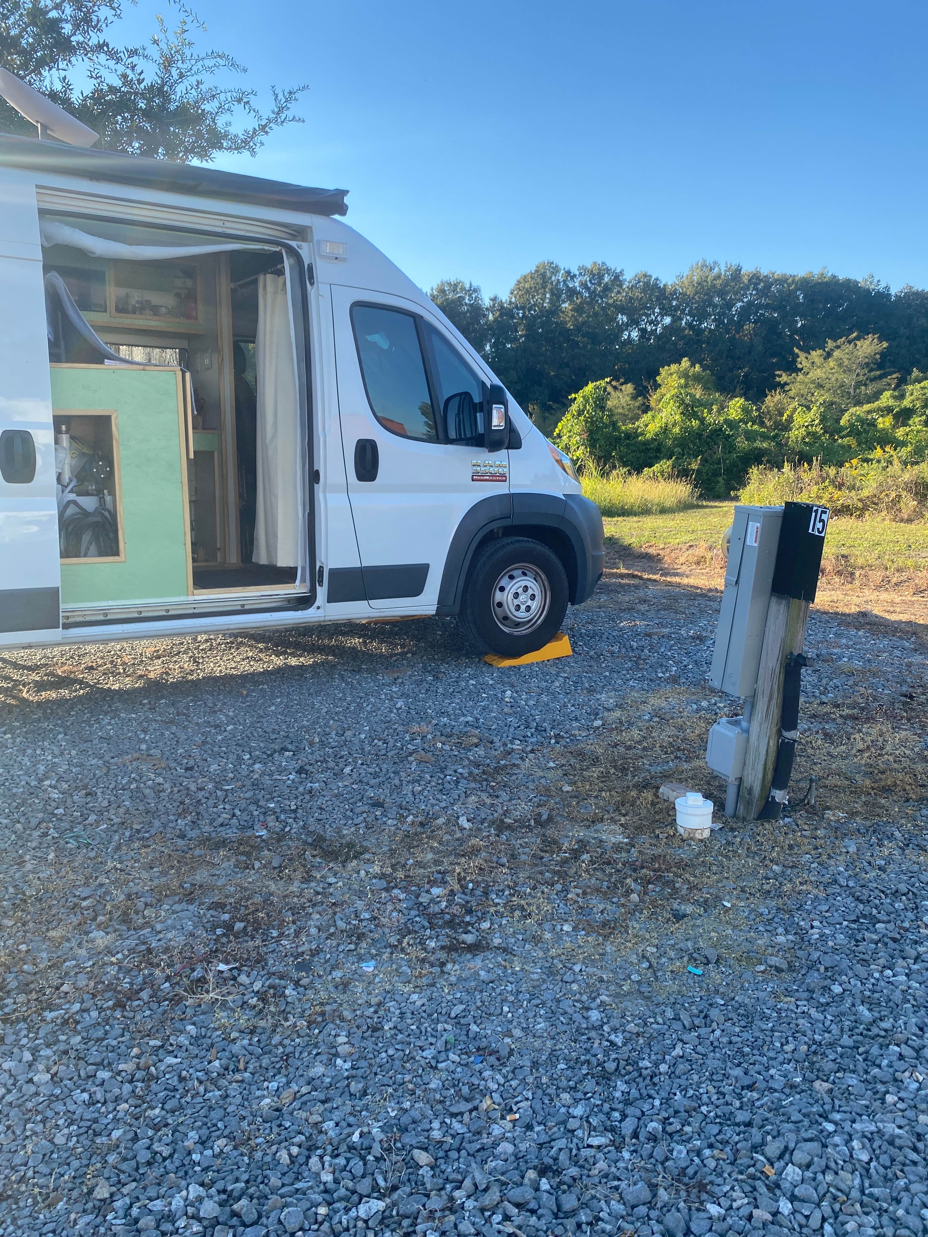 Cultivating Fire L.'s photo of rv camping at The Fishing Camp Tackle & RV Park near Ruston, LA