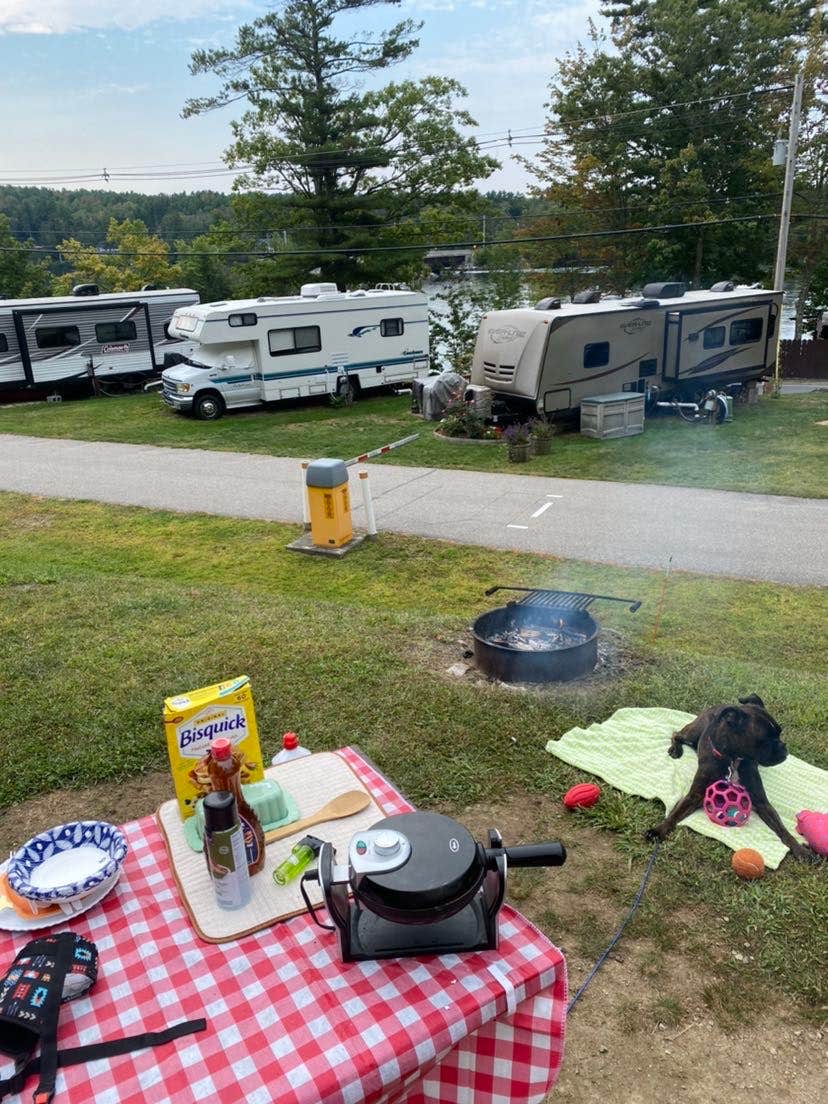 Camper-submitted photo at Long Island Bridge Campground near Laconia, NH