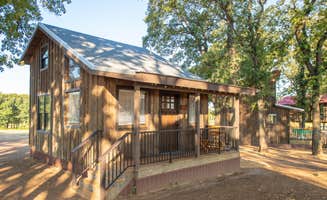 James P.'s photo of a cabin at Waco Creekside Resort near Marlin, TX
