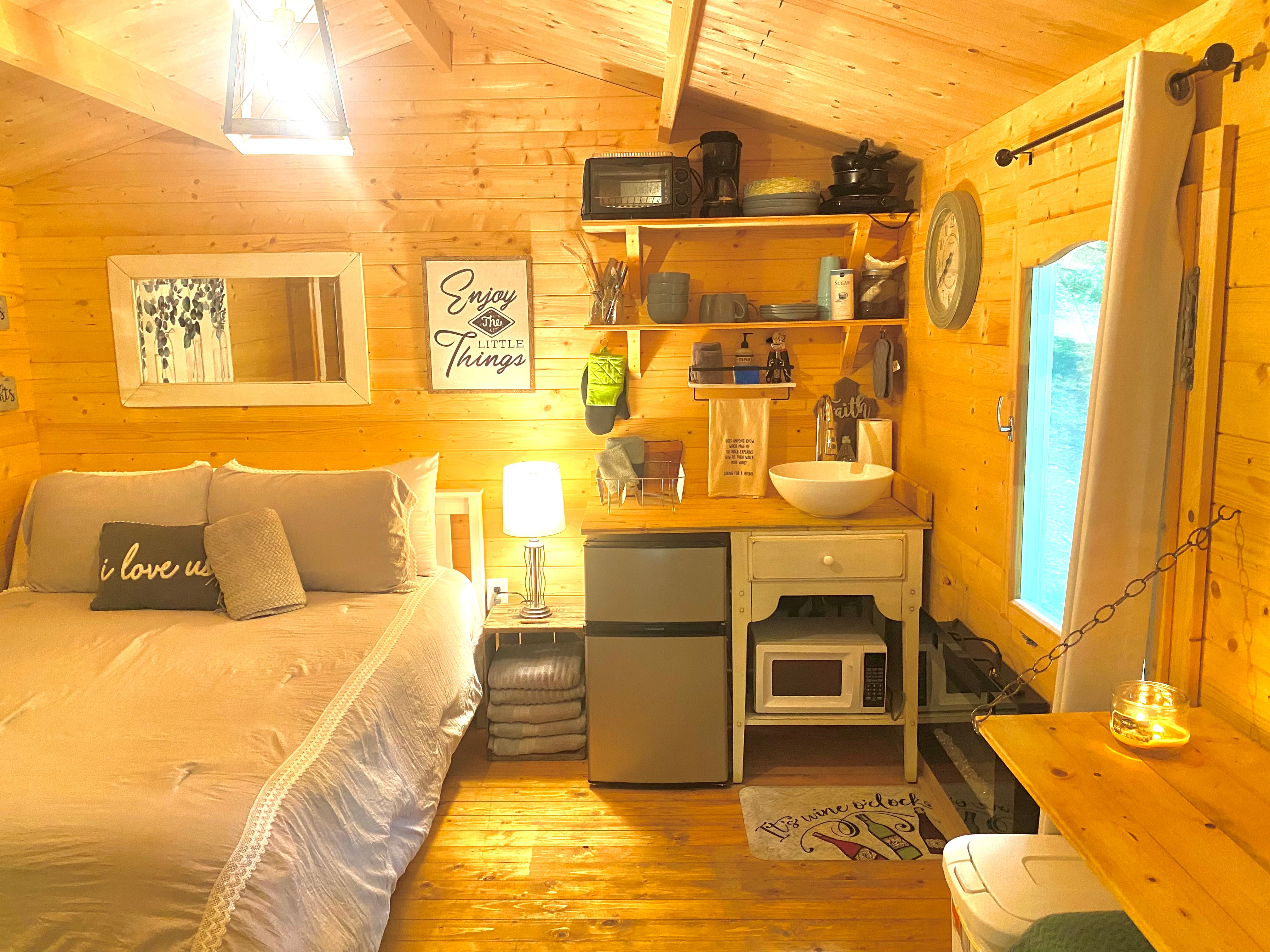 Camper submitted image from Creekside Cabin - 1