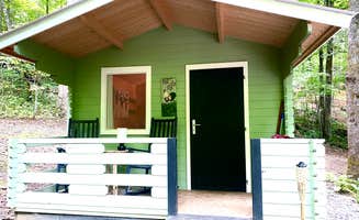 Nikki W.'s photo of a cabin at Creekside Cabin near Lake Junaluska, NC