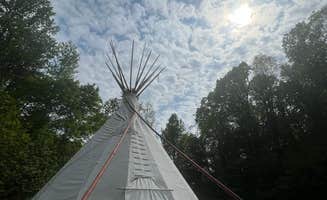 Jodi G.'s photo at Bear Creek Tee Pee Retreat near Salisbury, NC