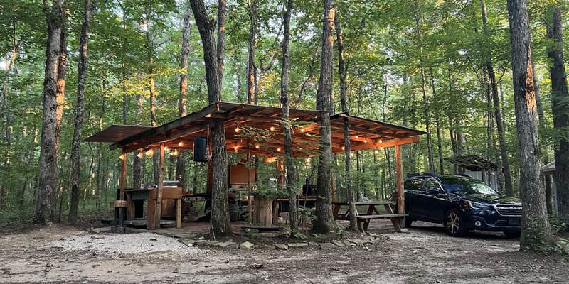 Camper submitted image from The Falls at Sewanee Creek