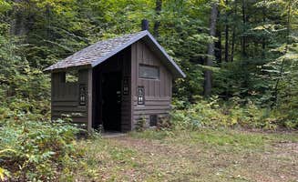 Katy Z.'s photo of a cabin at Silver Lake Campground near Whitehall, NY