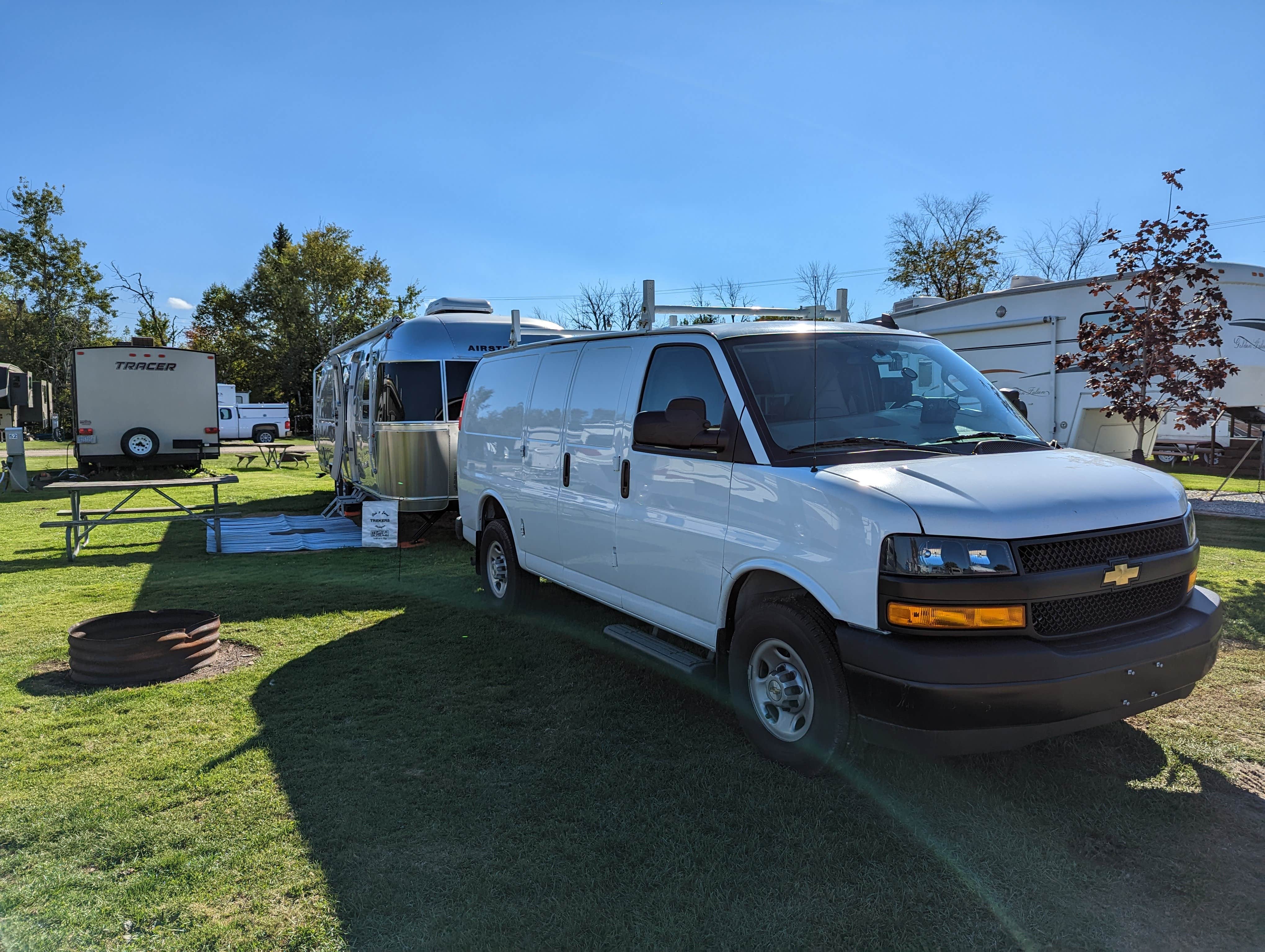 Camper-submitted photo at Lighthouse Park (Huron County Park) near Port Hope, MI