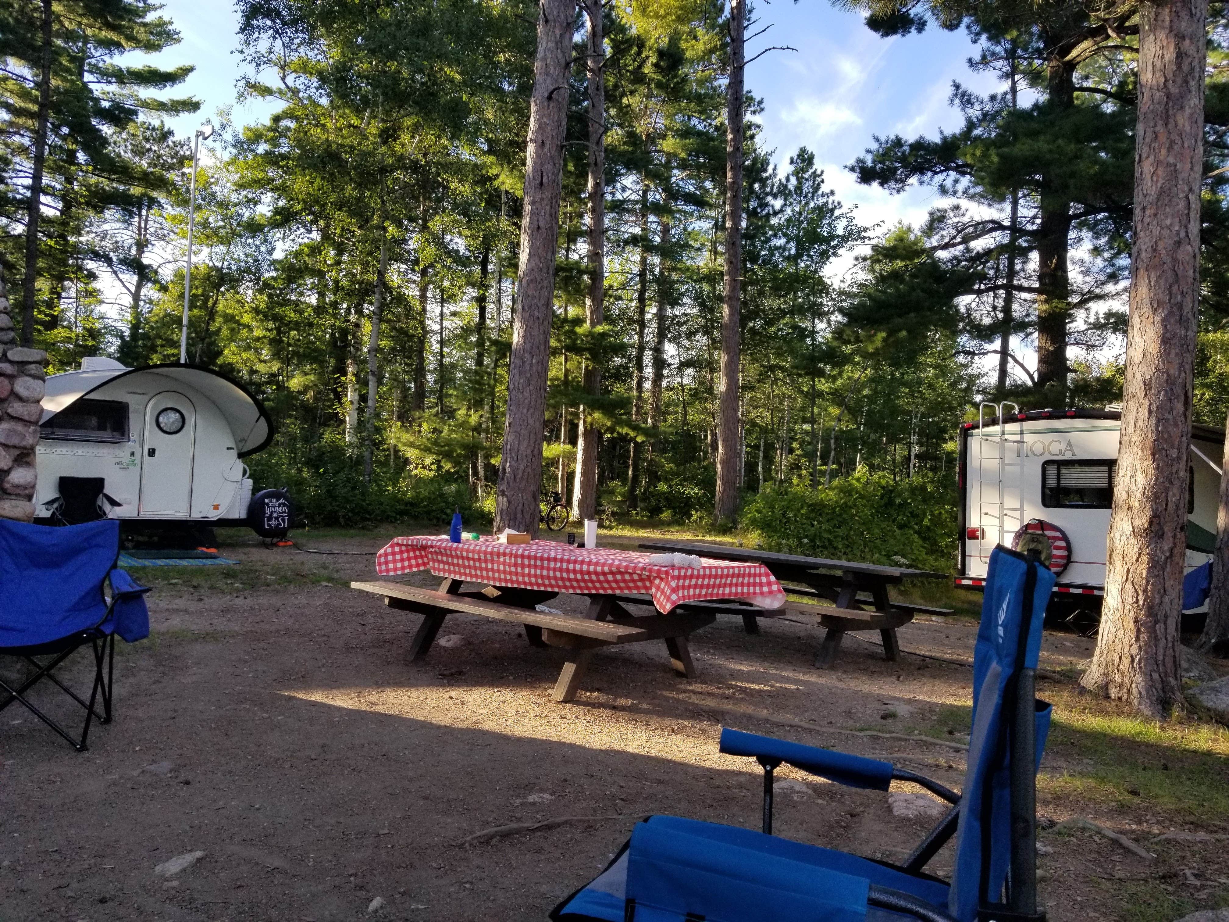 HpM R.'s photo of rv camping at Fenske Lake Campground near Crane Lake, MN